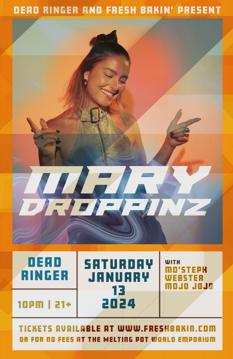 Mary Droppinz at Dead Ringer on January 13, 2024