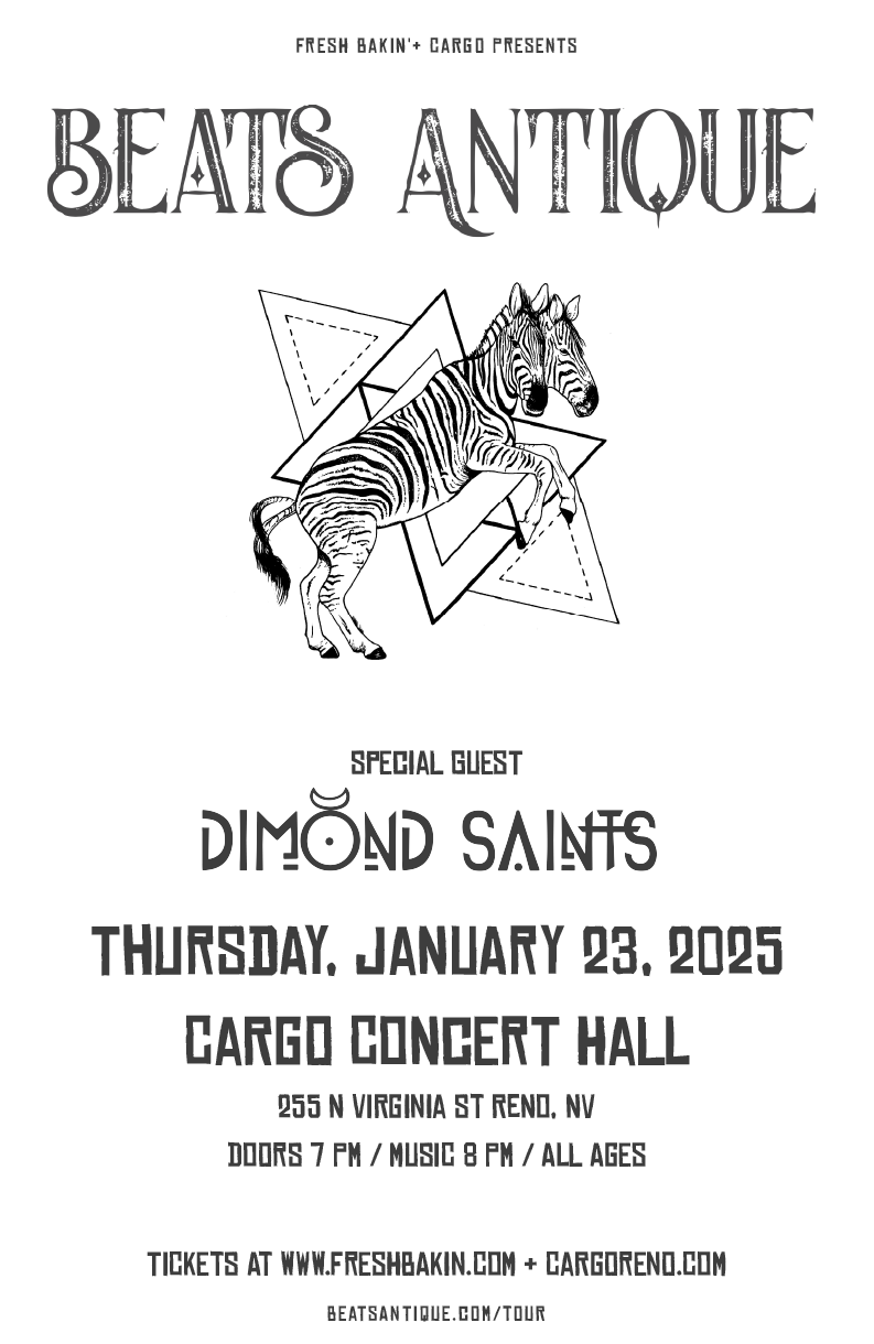 Beats Antique Dimond Saints Reno January 23, 2025