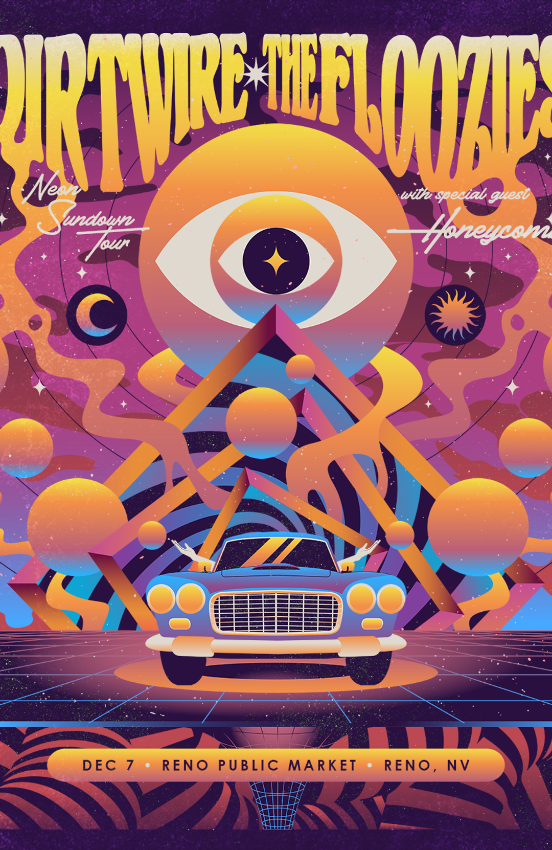 Dirtwire & The Floozies with Honeycomb December 7, 2025 in Reno