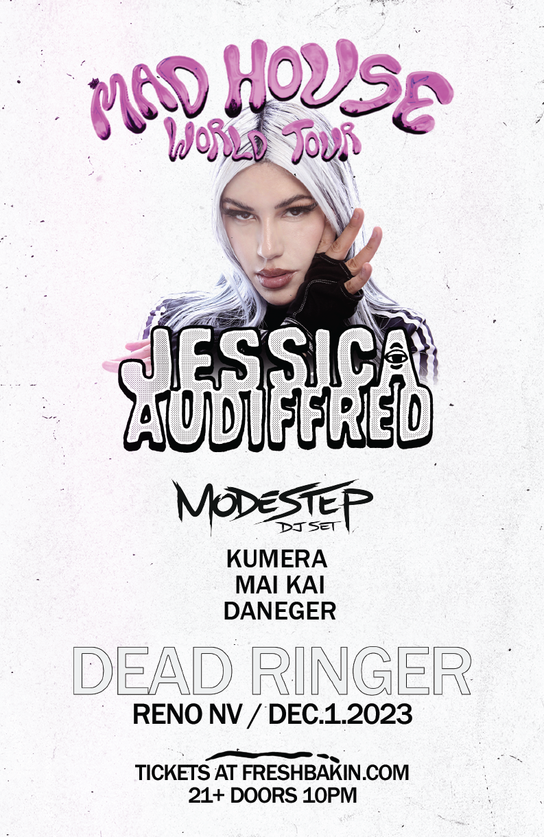 Jessica Audiffred & MODESTEP perform in Reno on December 1, 2023 at Dead Ringer.