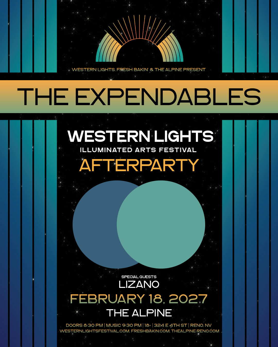 The Expendables Reno Western Lights The Alpine Feb 18, 2027