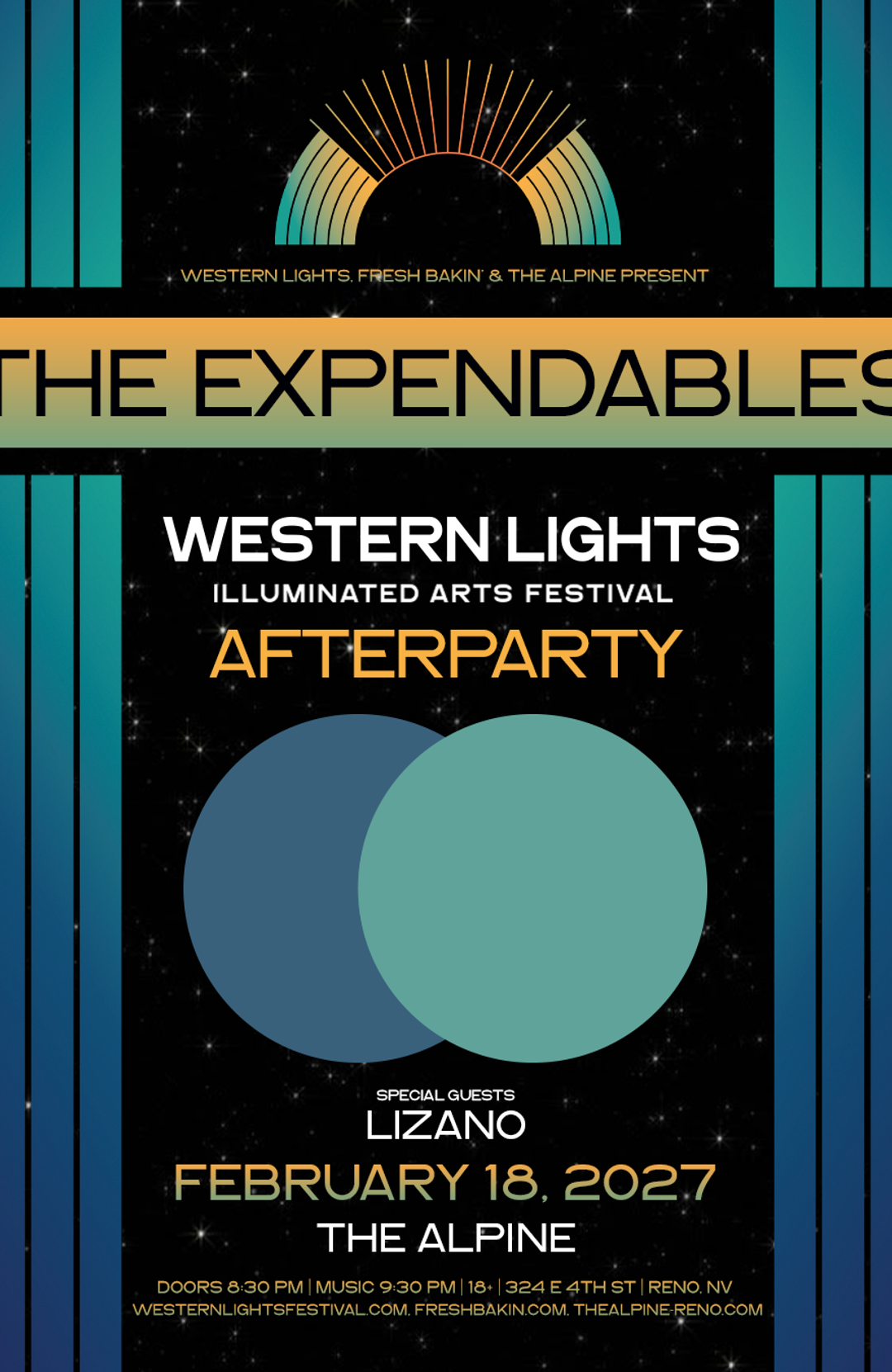 The Expendables Reno Western Lights The Alpine Feb 18, 2027