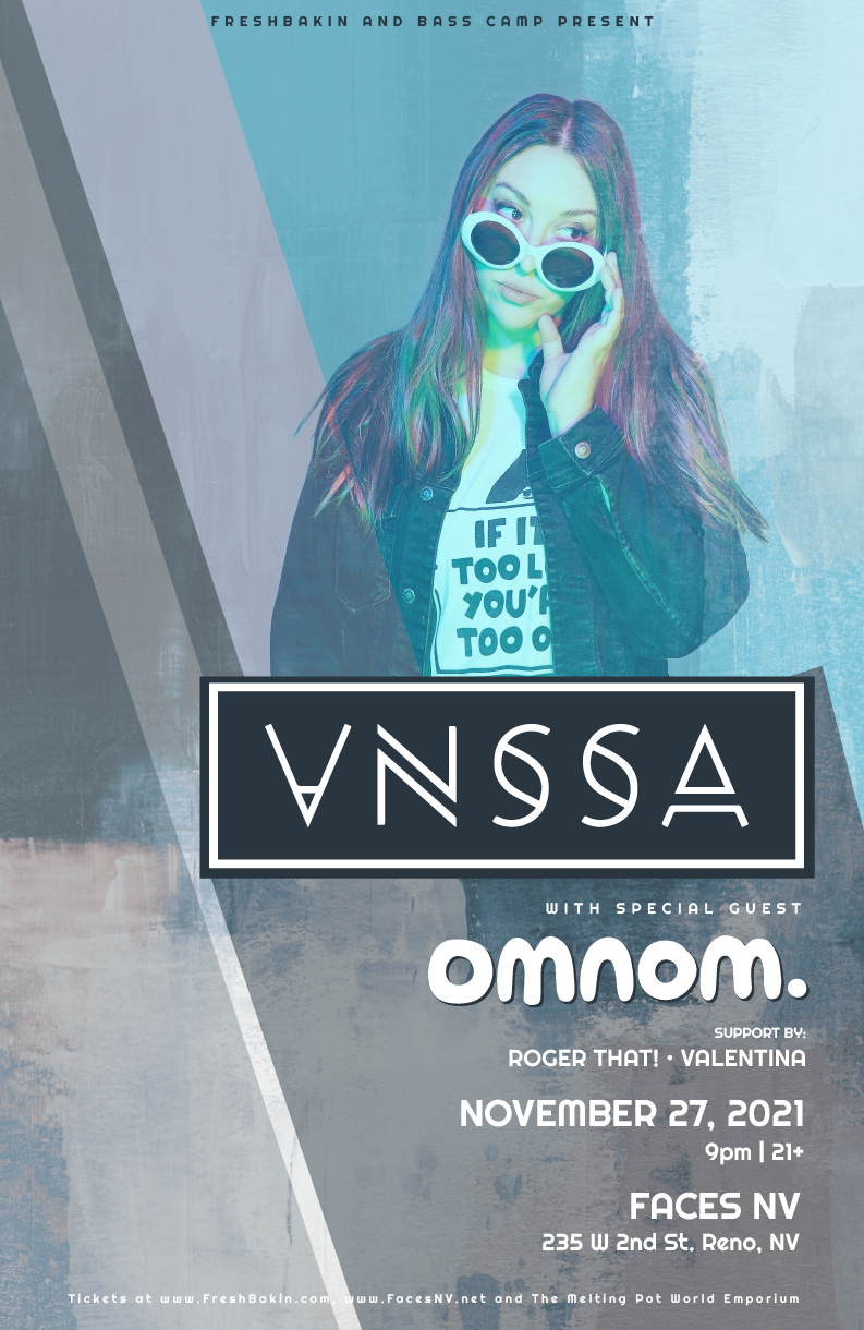 VNSSA & OMNOM at FACES  on November 27th, 2021
