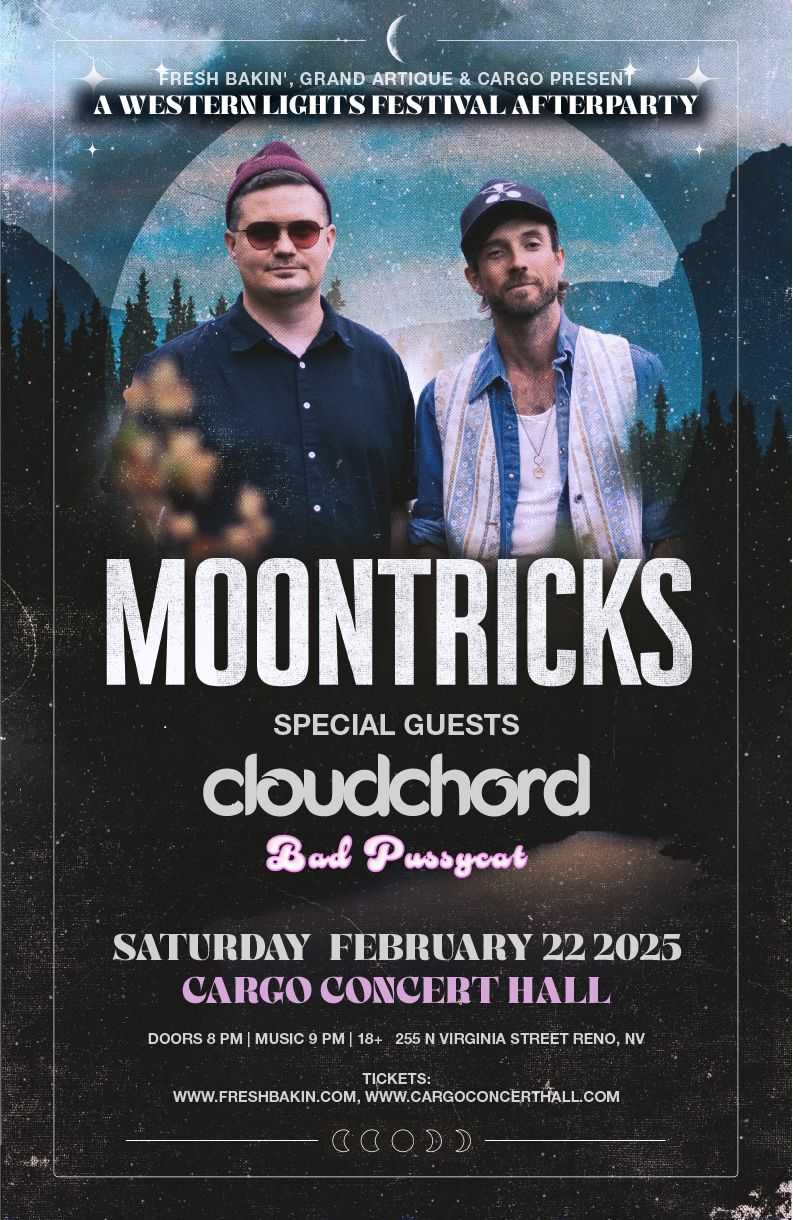 Moontricks Reno February 22, 2025 Western Lights Festival Afterparty