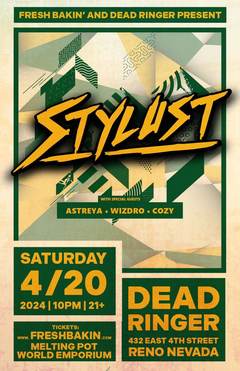 Stylust in Reno at Dead Ringer on April 20, 2024