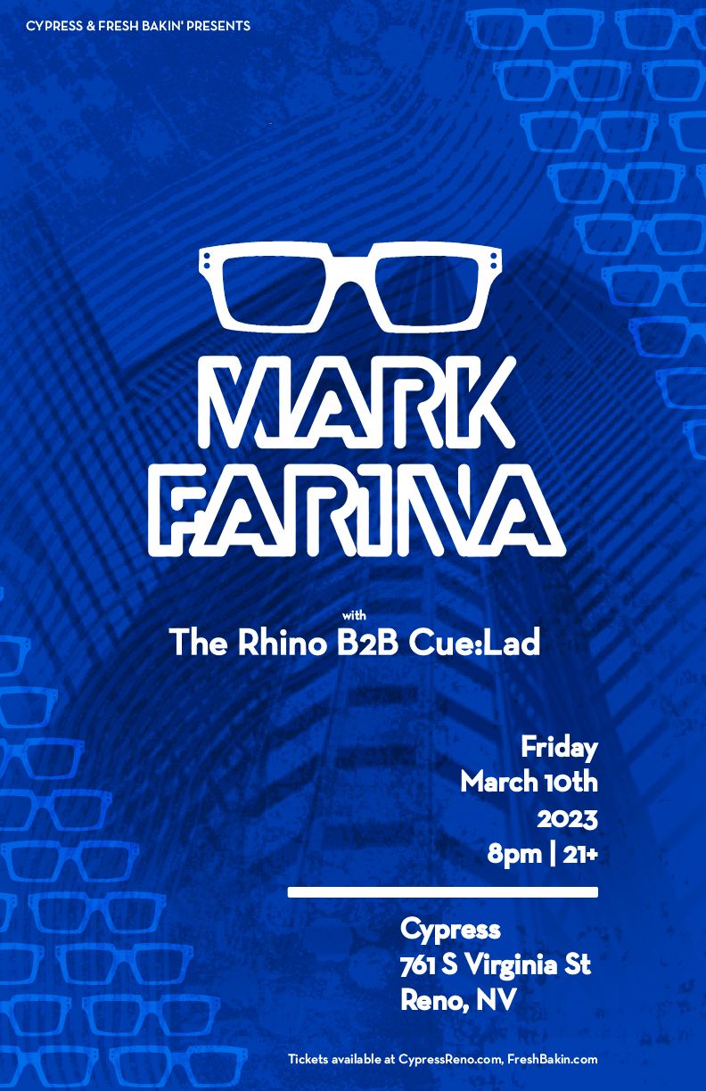 Mark Farina Reno March 10, 2023