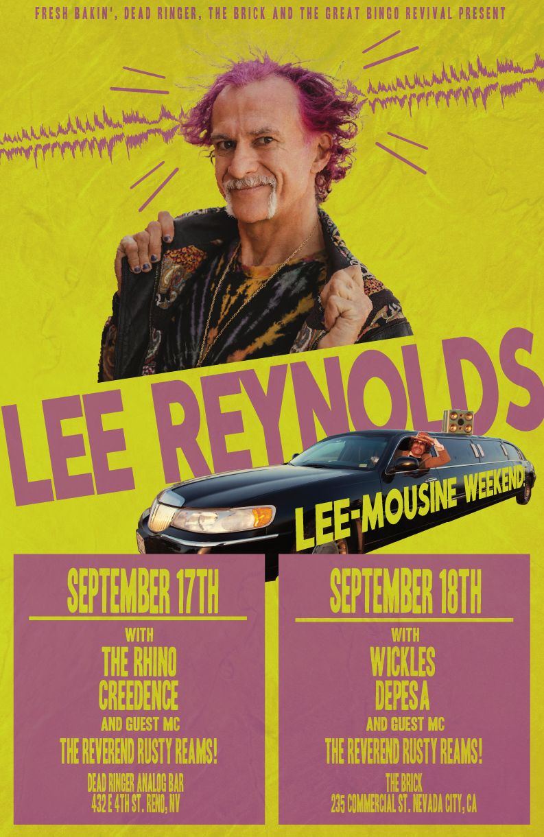 Lee Reynolds at Dead Ringer in Reno on September 17th