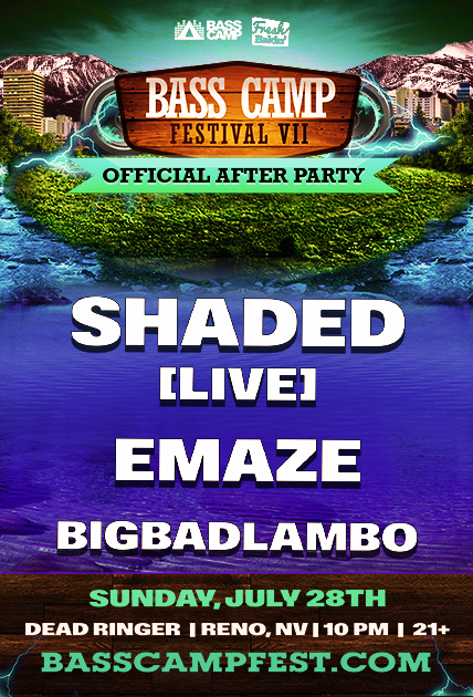 Shaded [Live] at Dead Ringer for Bass Camp Festival afteparty 7/27