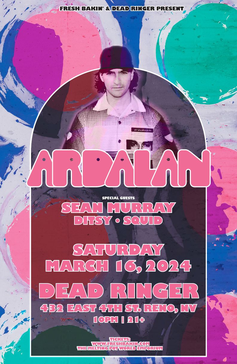 Ardalan at Dead Ringer in Reno on March 16, 2024