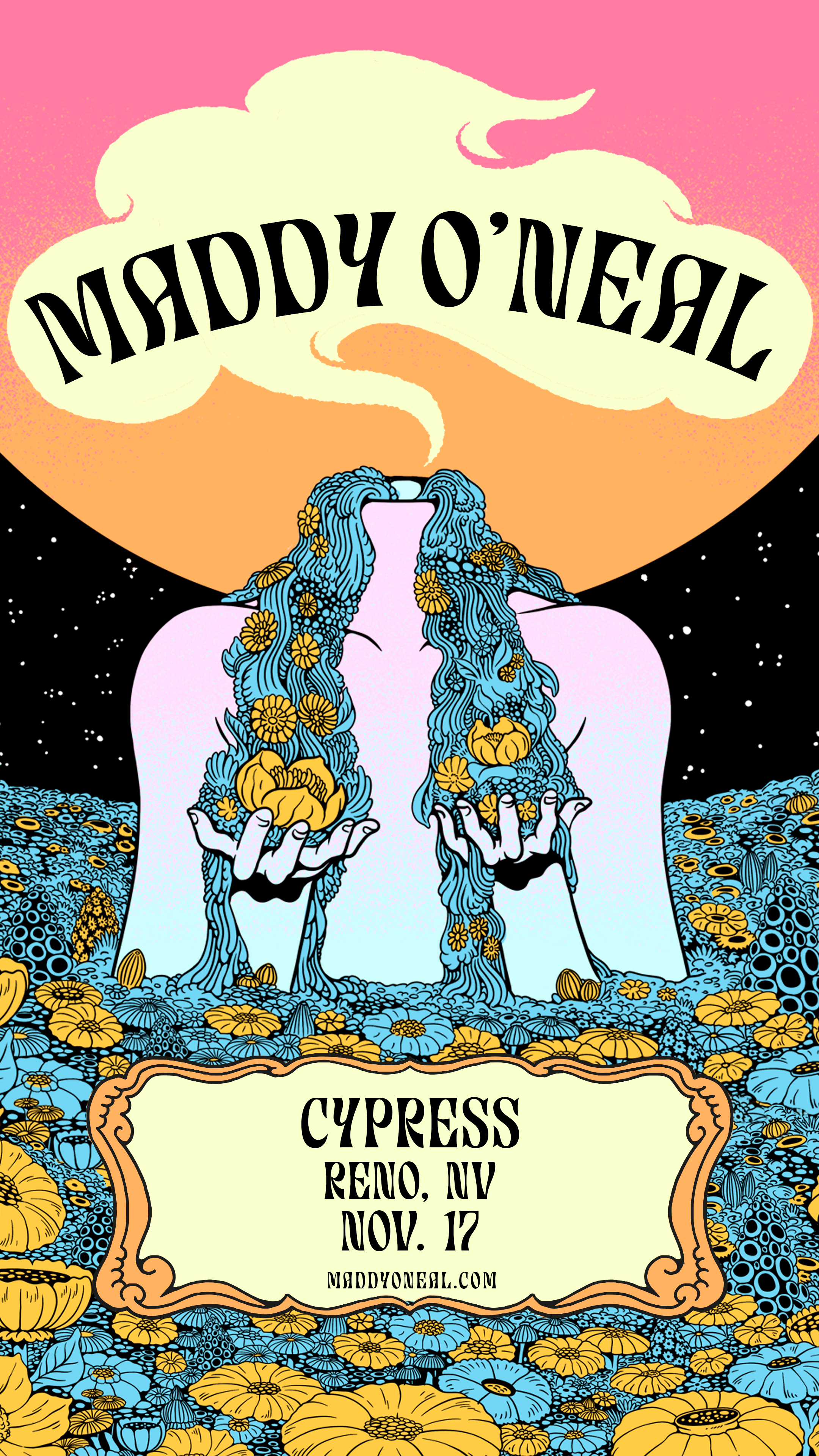 Maddy O'Neal and Kaipora perform at Cypress on November 17, 2023