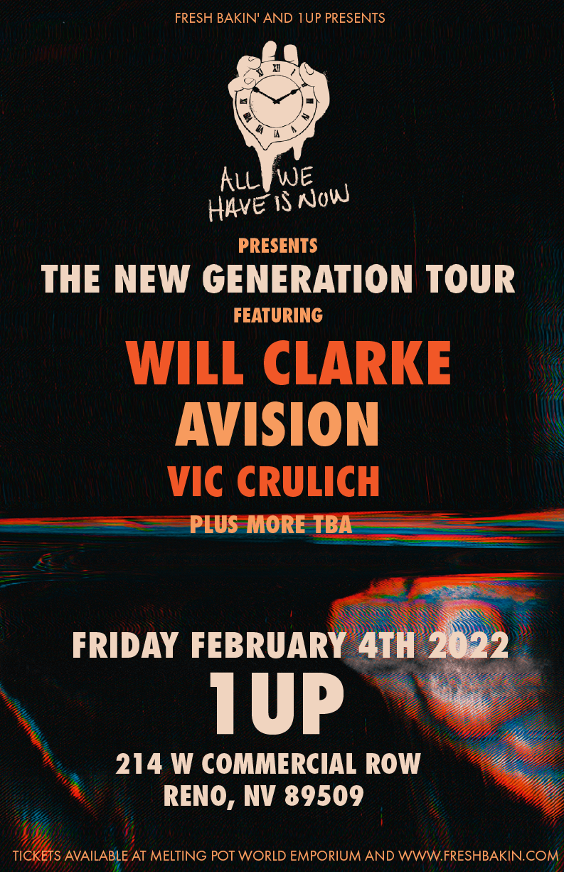 Will Clarke at 1Up February 4th, 2021