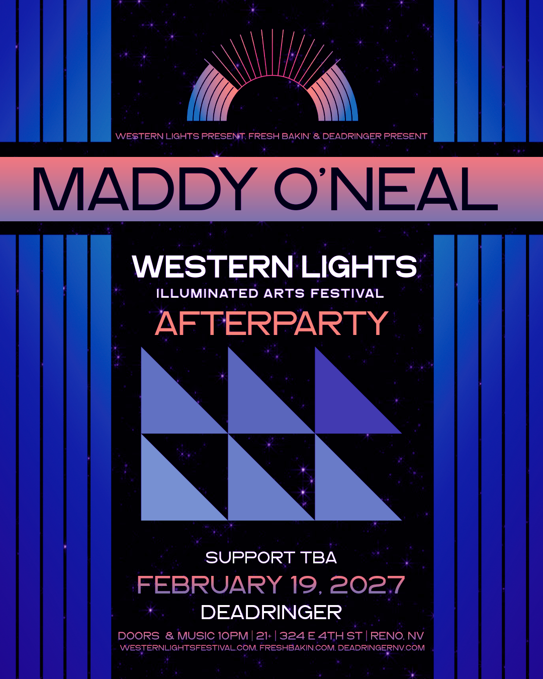Maddy O'Neal Reno Western Lights Festival Feb 19 2027