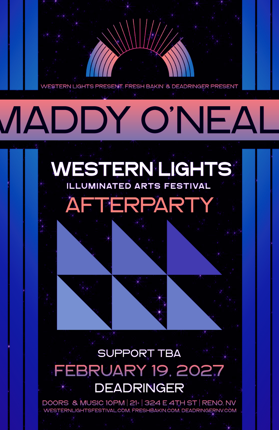 Maddy O'Neal Reno Western Lights Festival Feb 19 2027