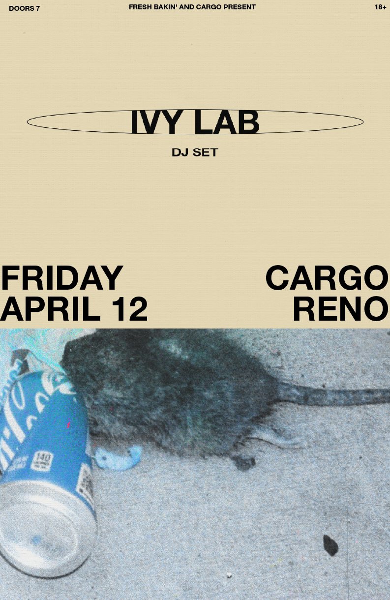Ivy Lab (DJ Set) in Reno on April 12, 2024 at Cargo Concert Hall
