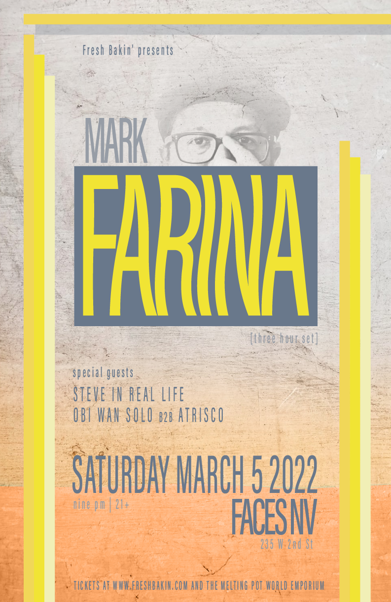Mark Farina in Reno - March 5, 2022