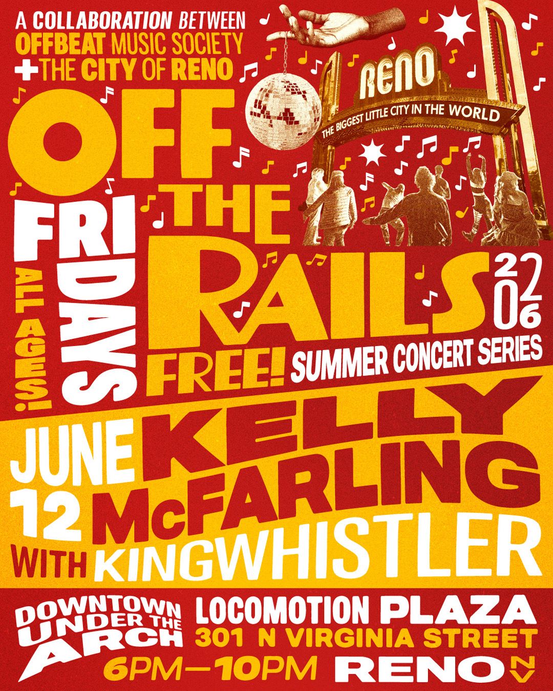 Off The Rails June 12 2026 Reno