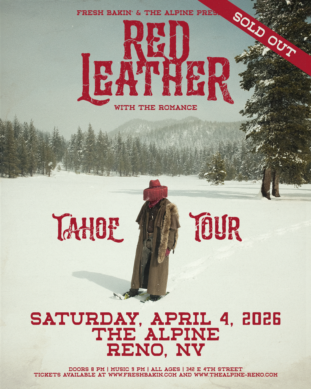 Red Leather Reno The Alpine April 4, 2026