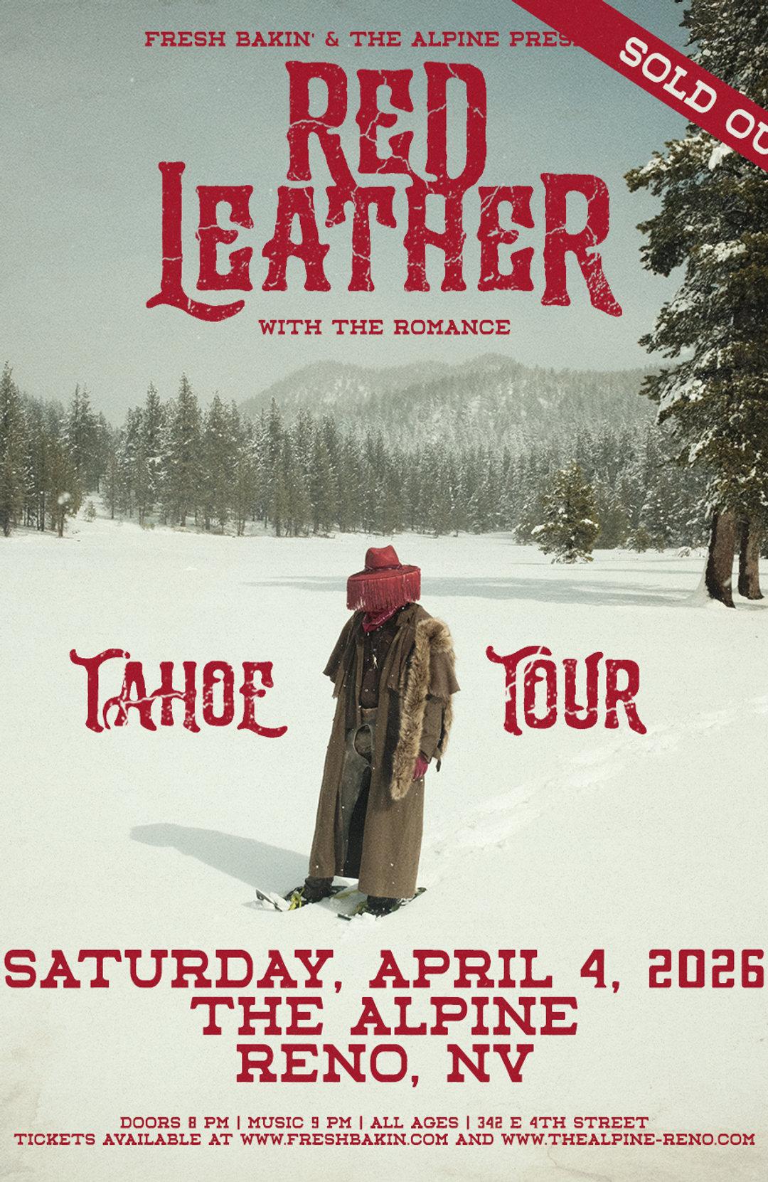 Red Leather Reno The Alpine April 4, 2026