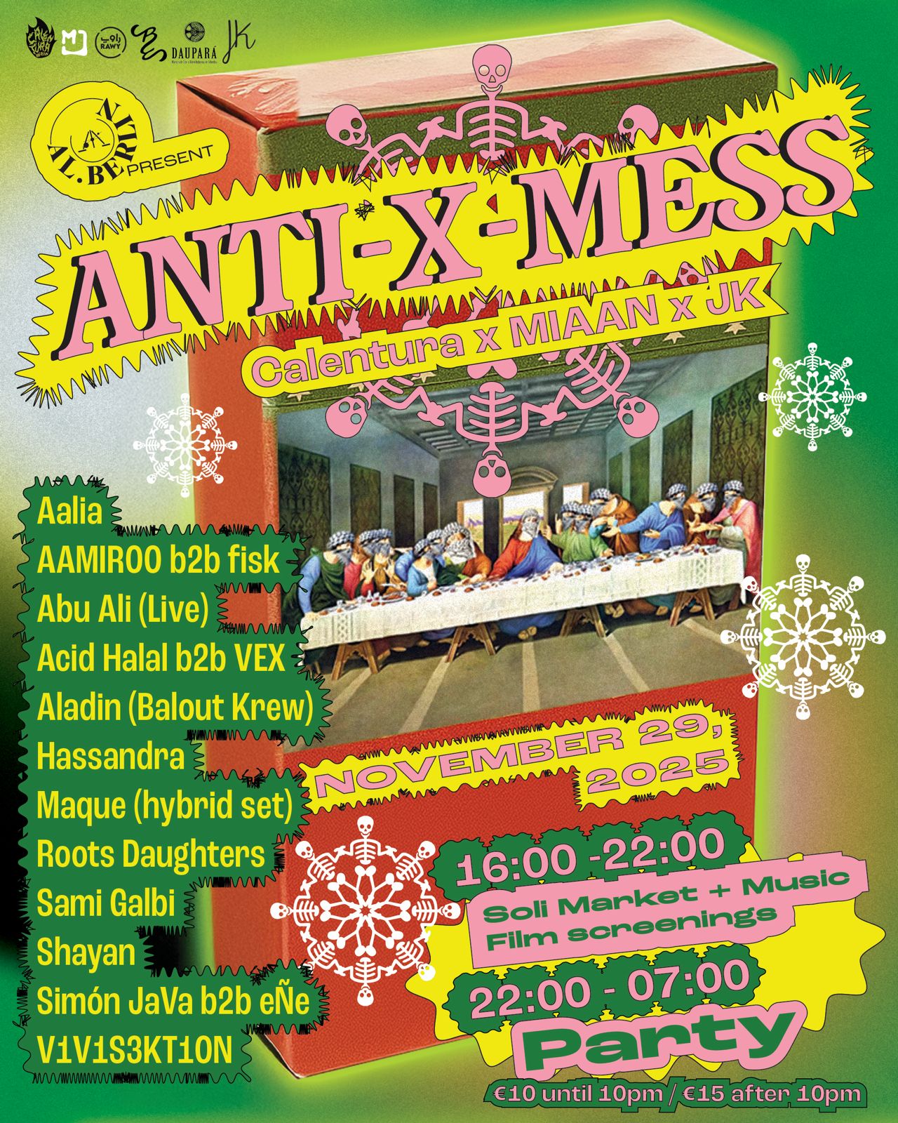 ANTI-X-MESS by AL.Berlin x Calentura x MIAAN