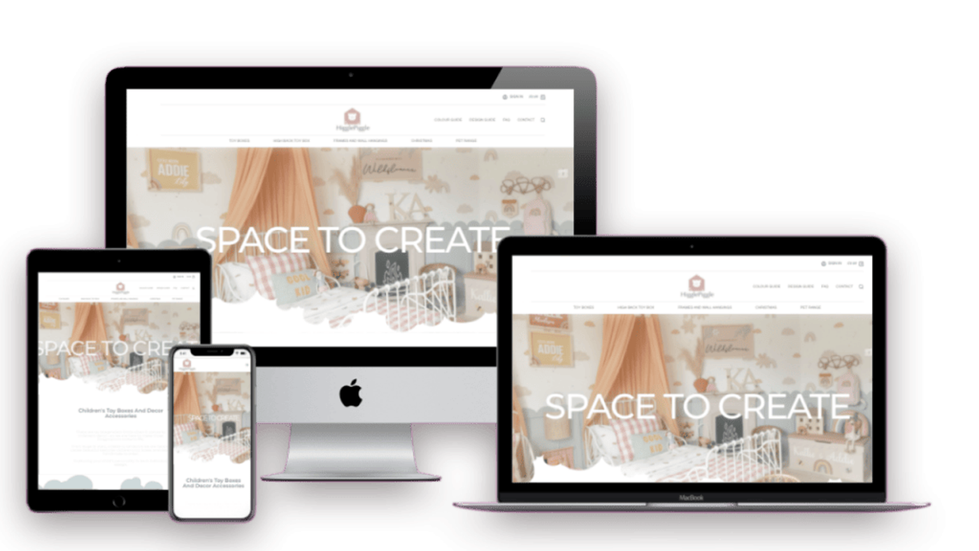 Local furniture maker and artist website design