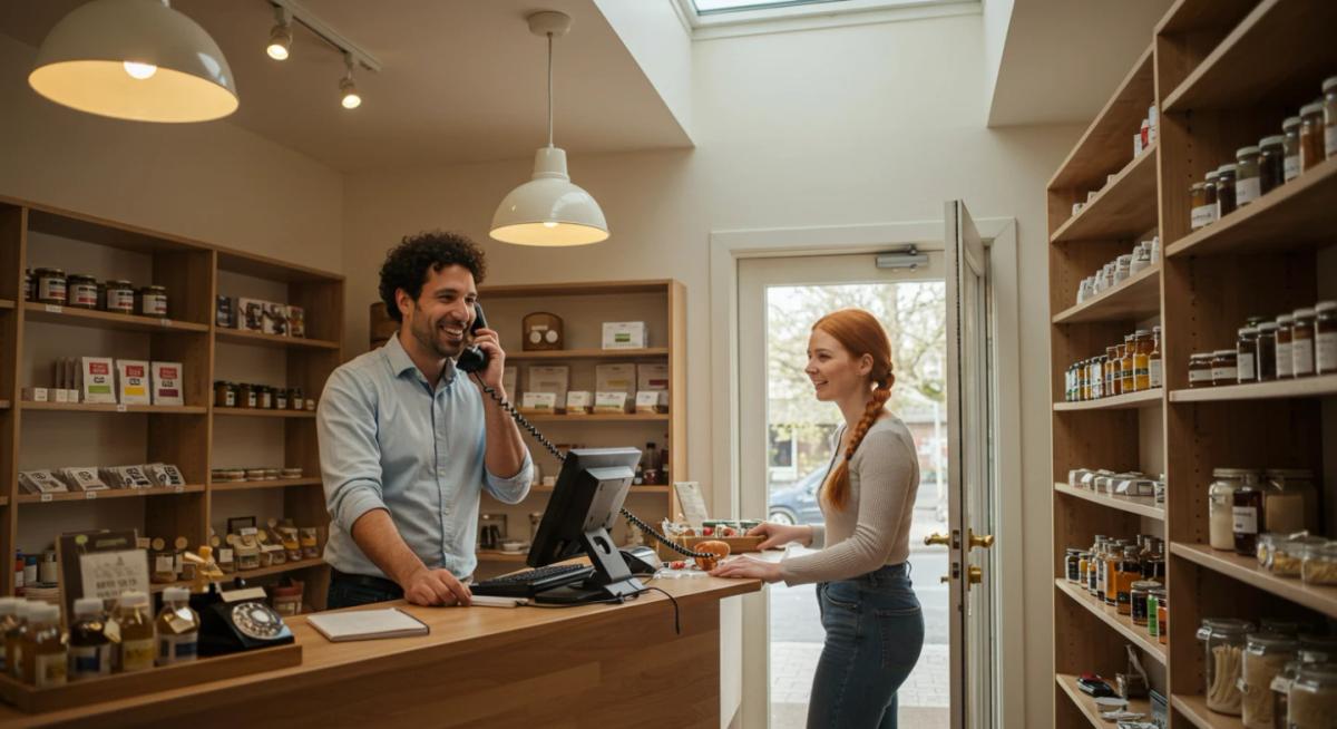 Business owner with too many customers