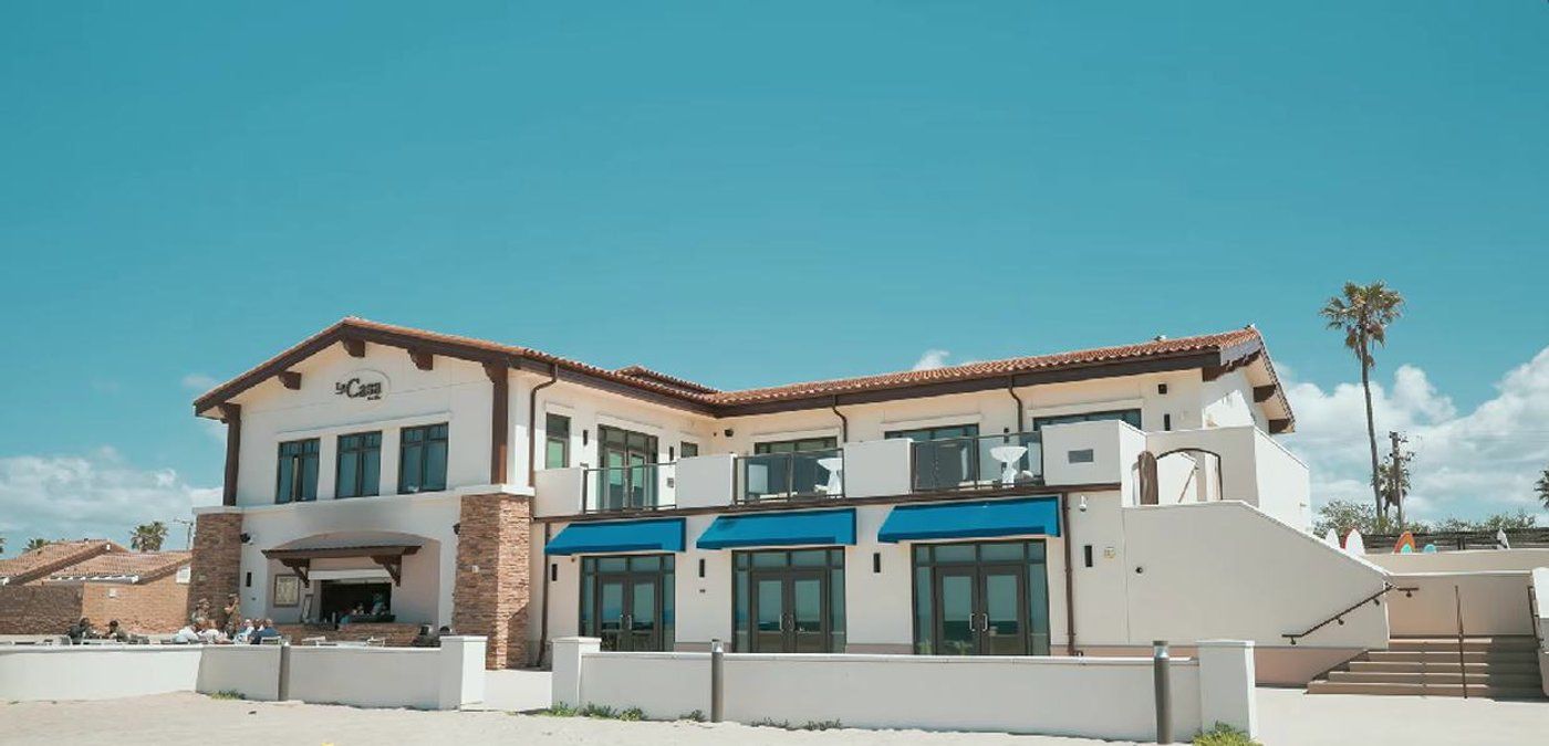 La Casa Del Mar at Camp Pendleton, viewed from the sand