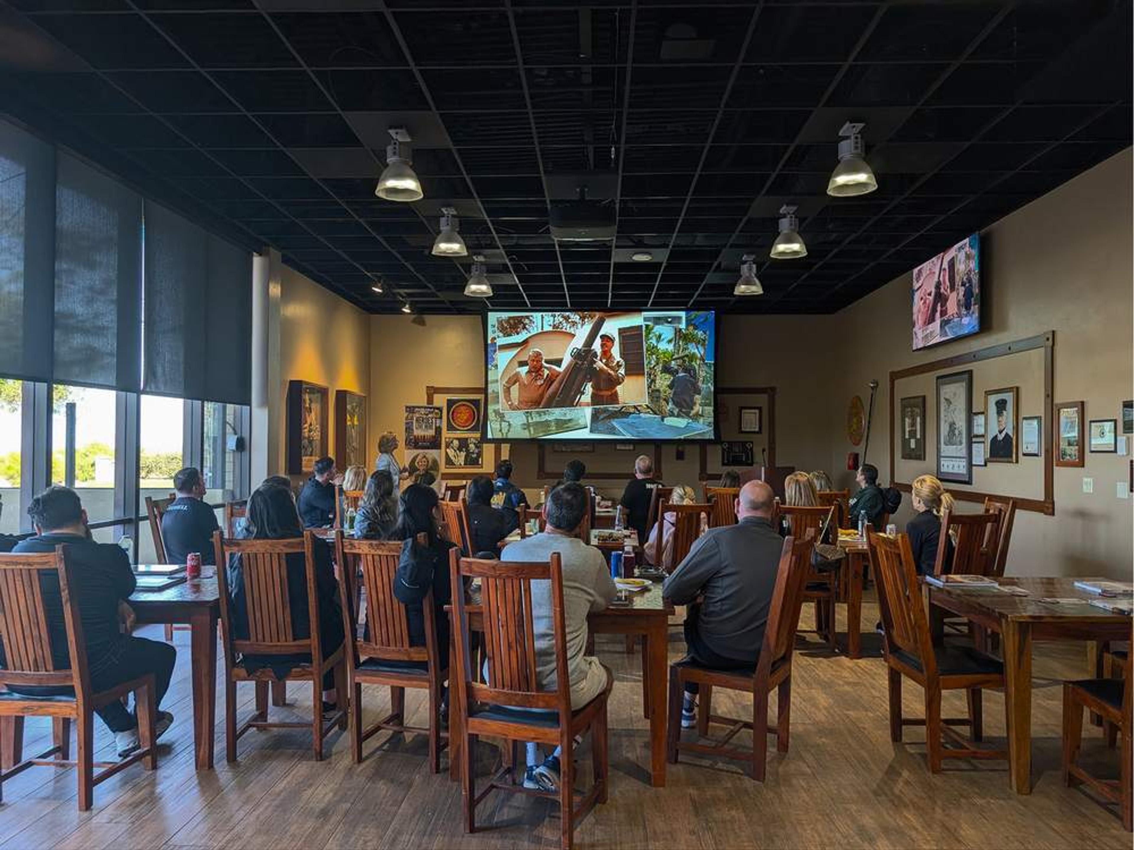 A hosted meal at Experience Camp Pendleton