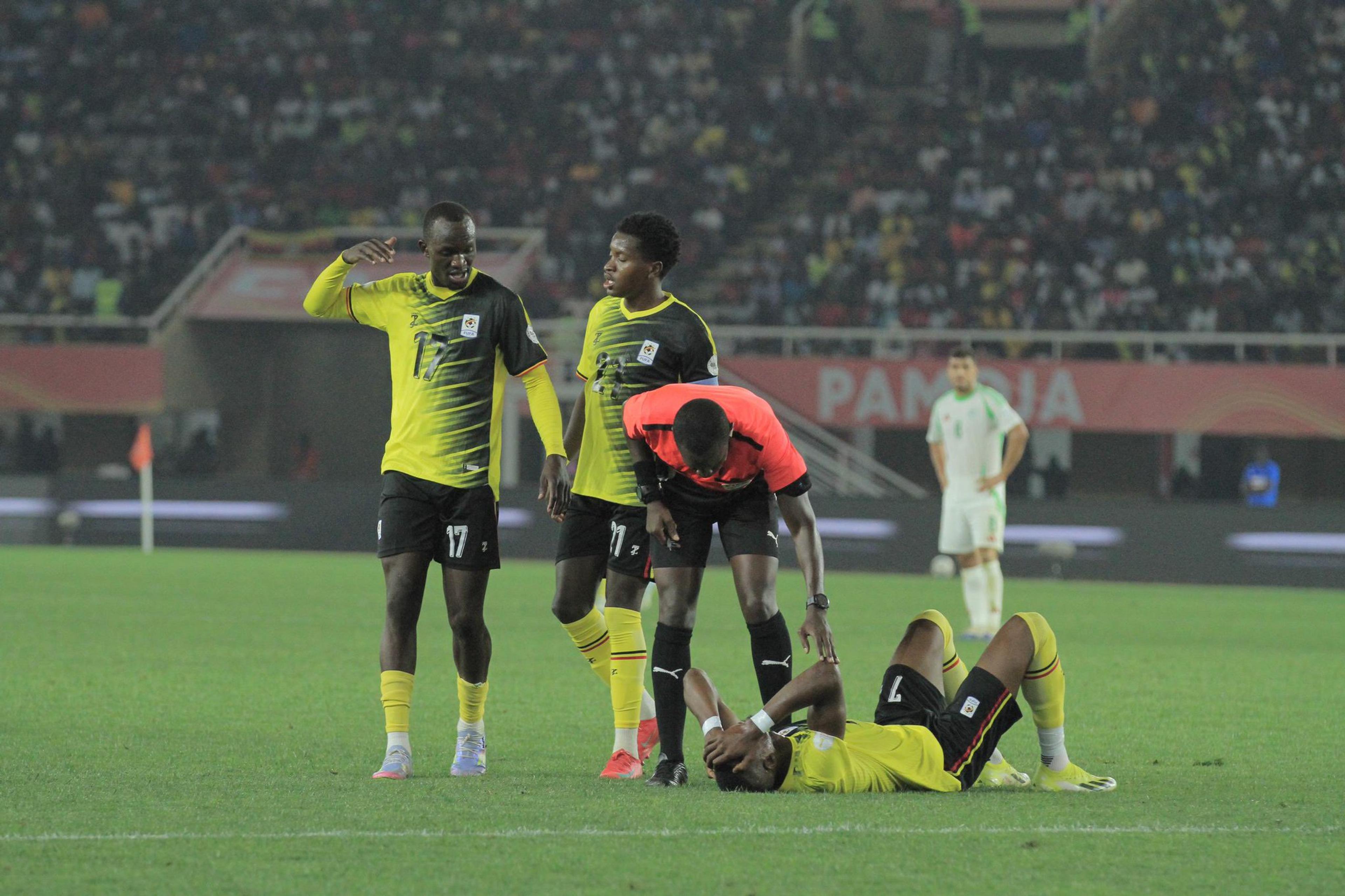 Uganda Cranes humiliated in 3-0 defeat to Algeria at CHAN opener