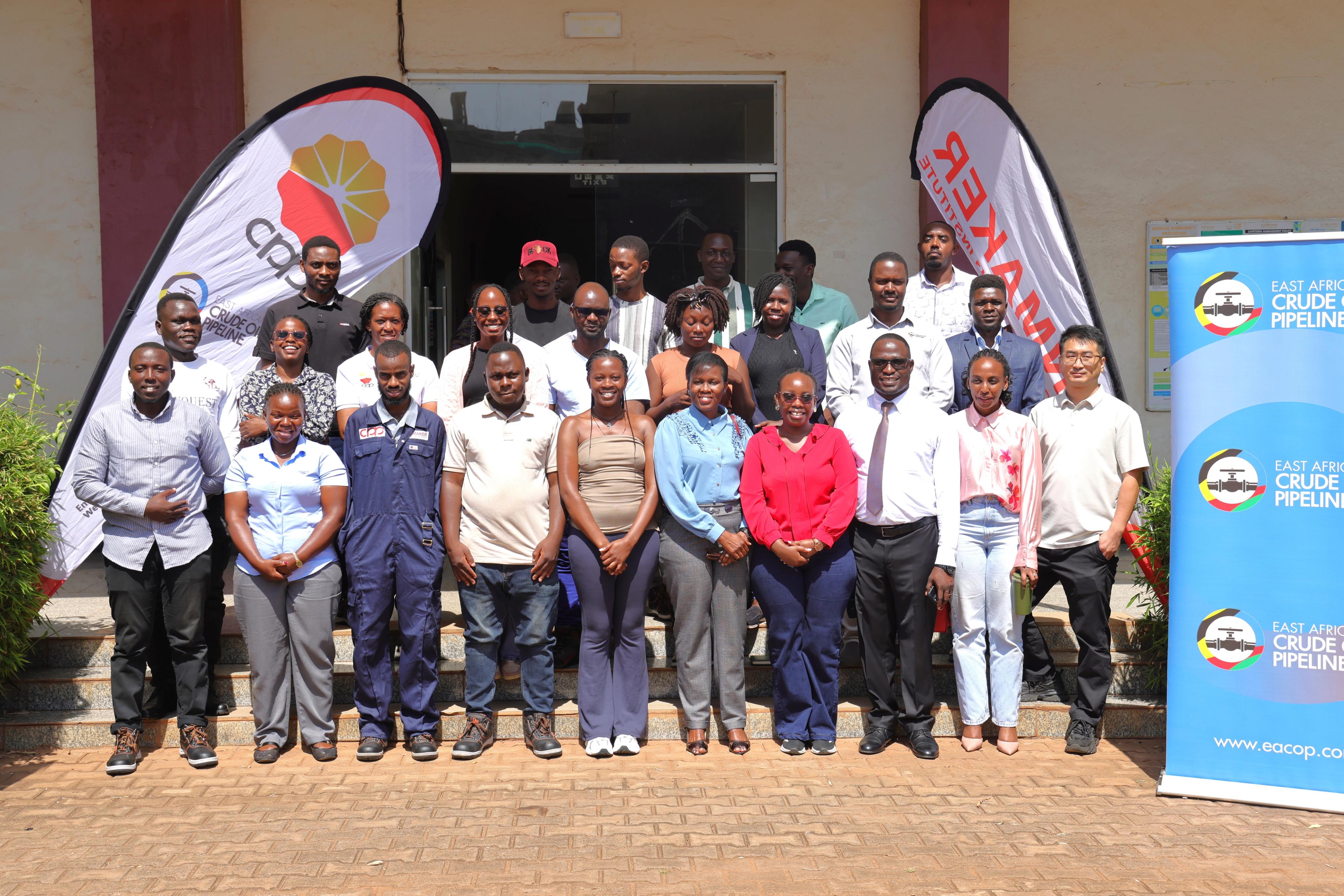 20 certified in safety and pipeline inspection under EACOP skills drive