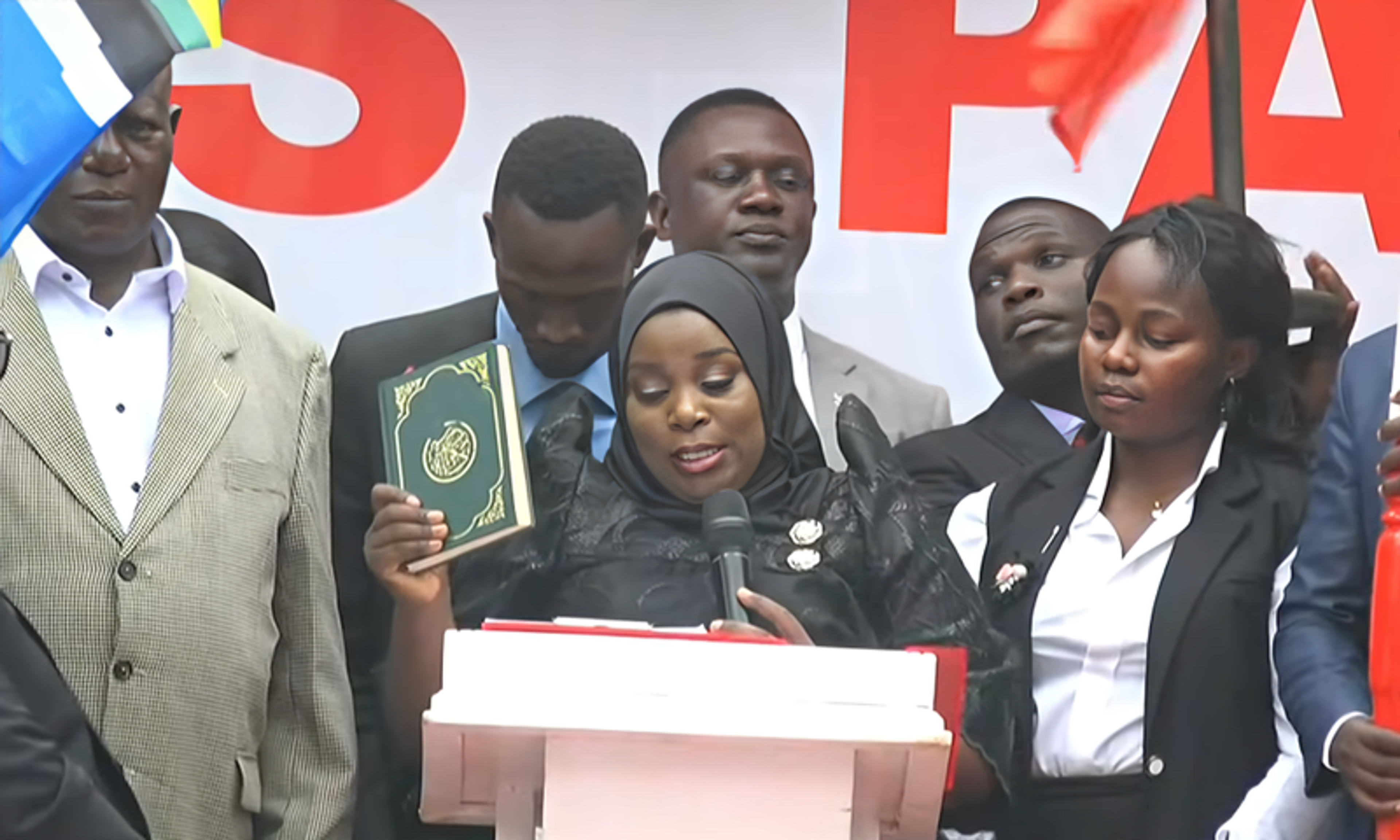 Stacia Mayanja sworn in as president of National Peasants Party