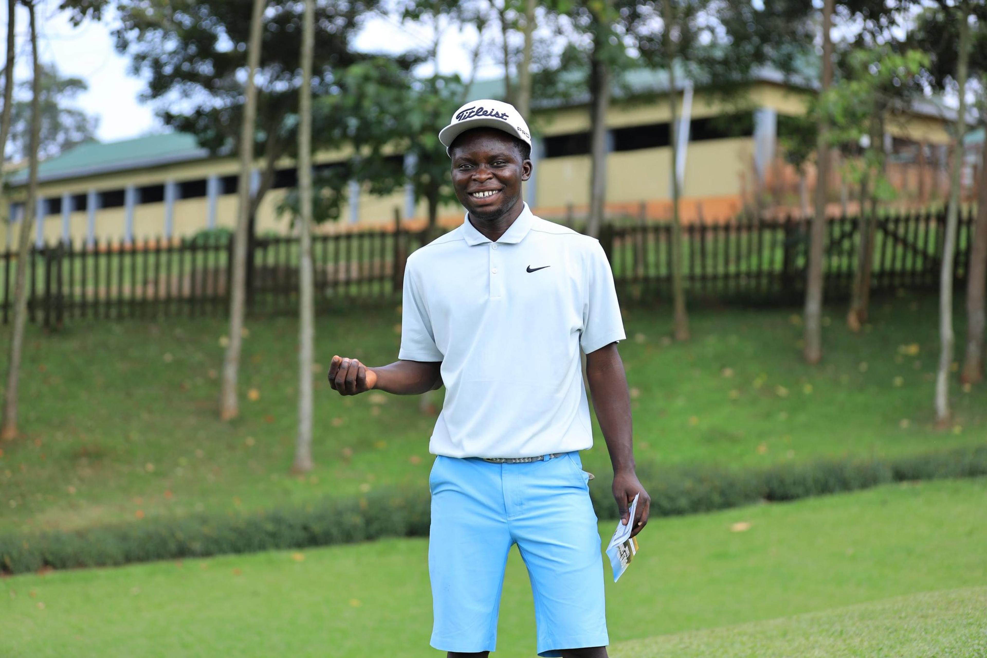 Dominic Musonda storms to stunning lead in Johnnie Walker Uganda open debut