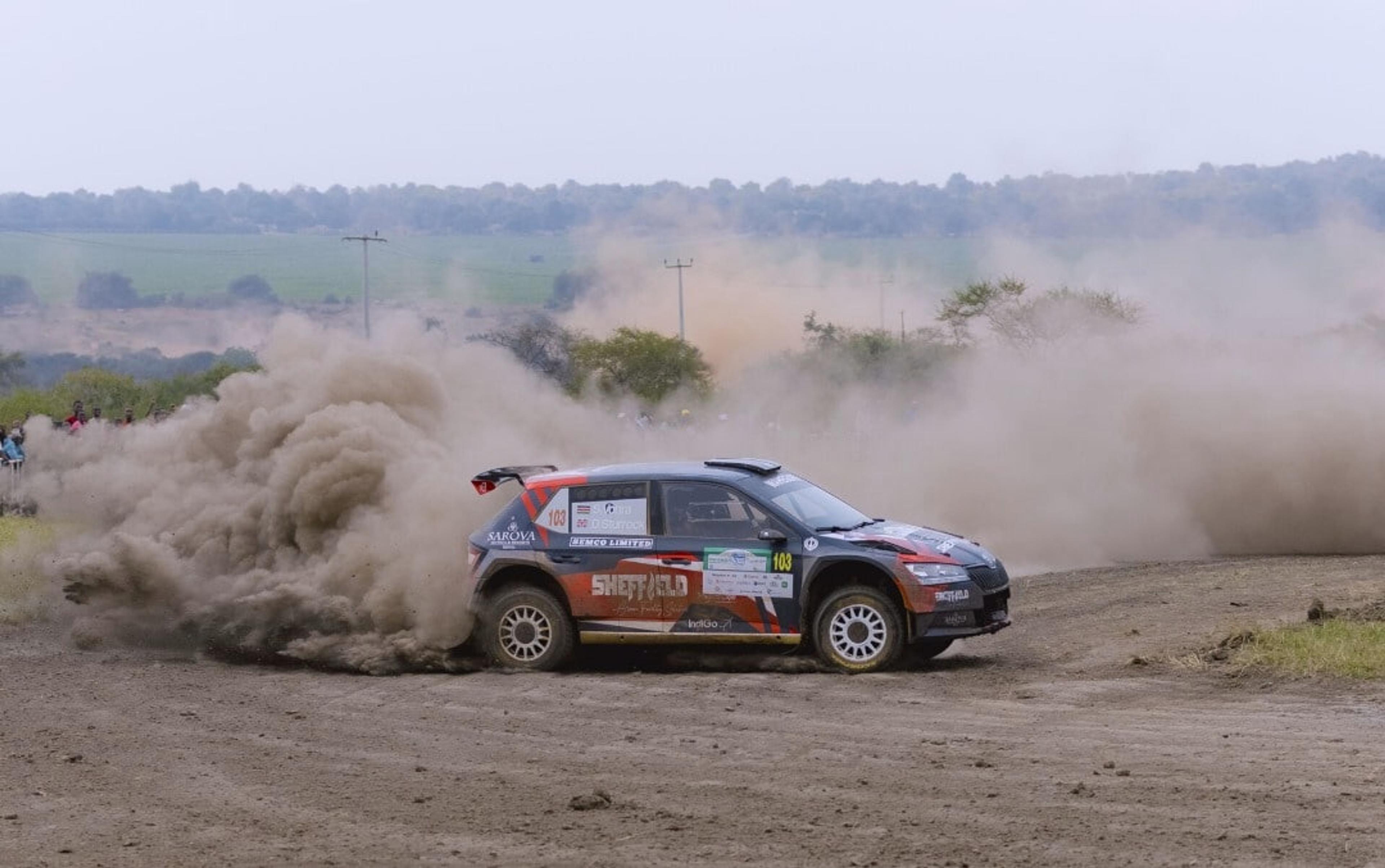 Samman Vohra wins Mt. Gorilla Rally
