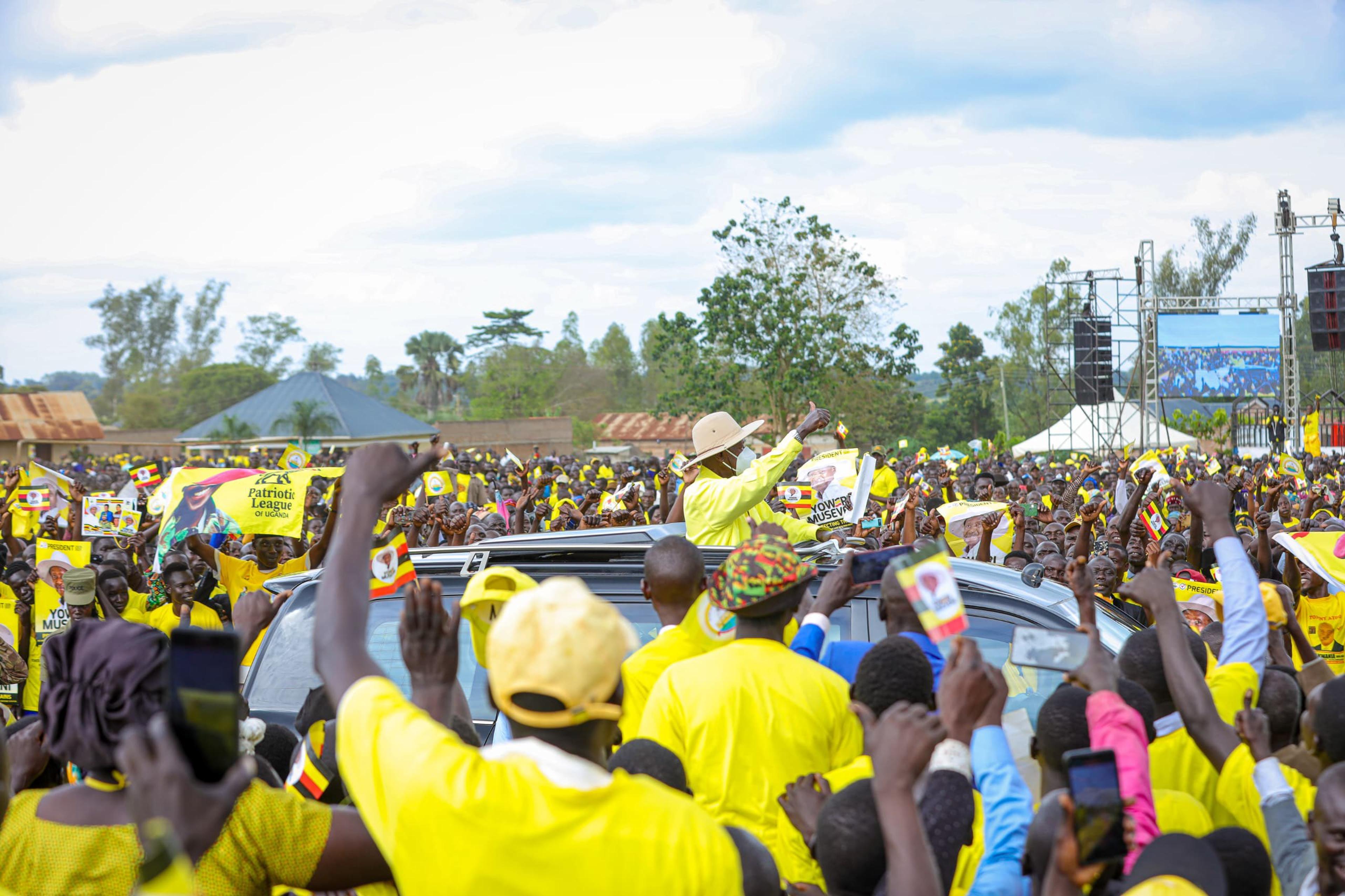 Museveni to Apac and Kwania: Let’s finish the job together