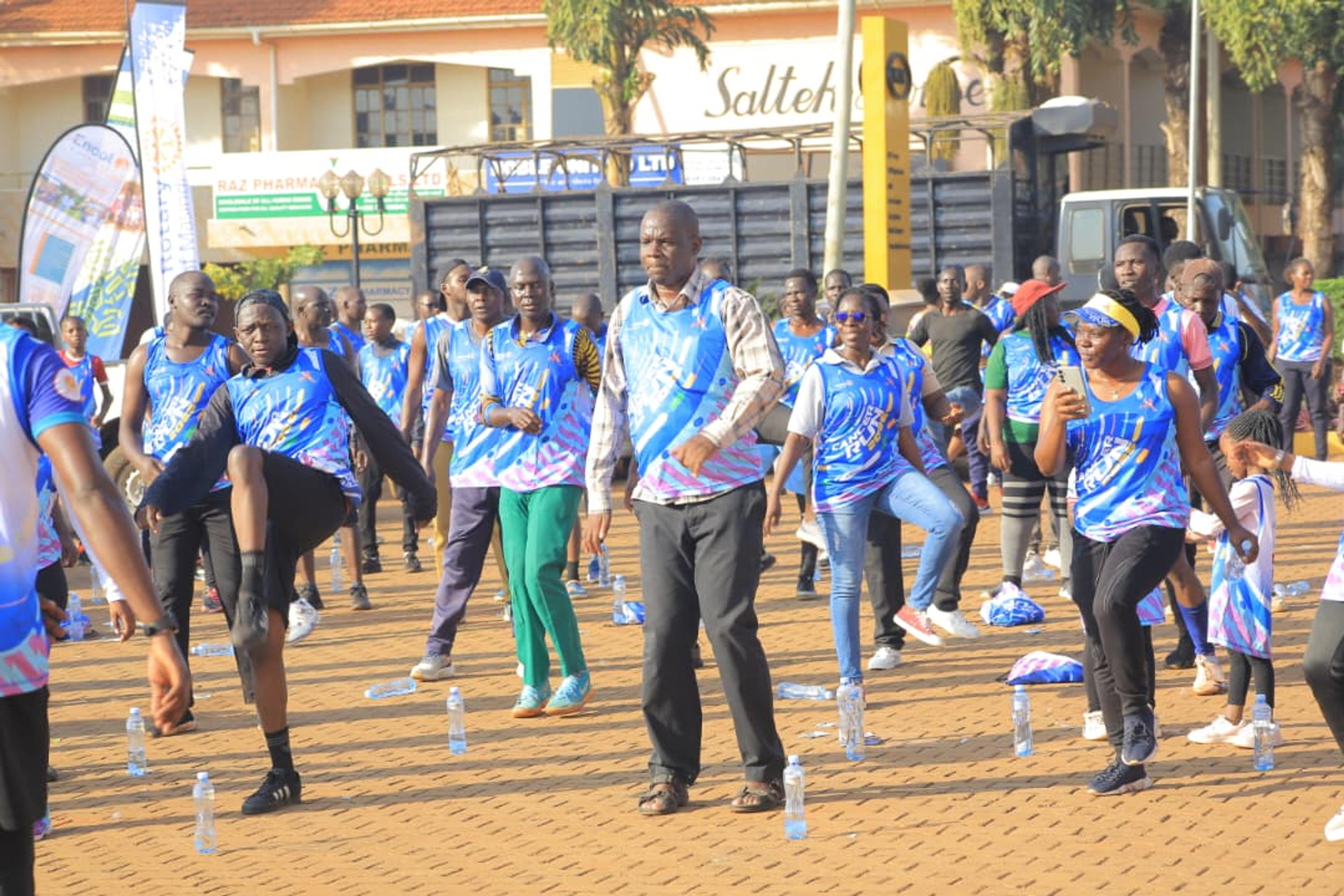 Masindi cancer run doubles as warning against street food, spiked milk