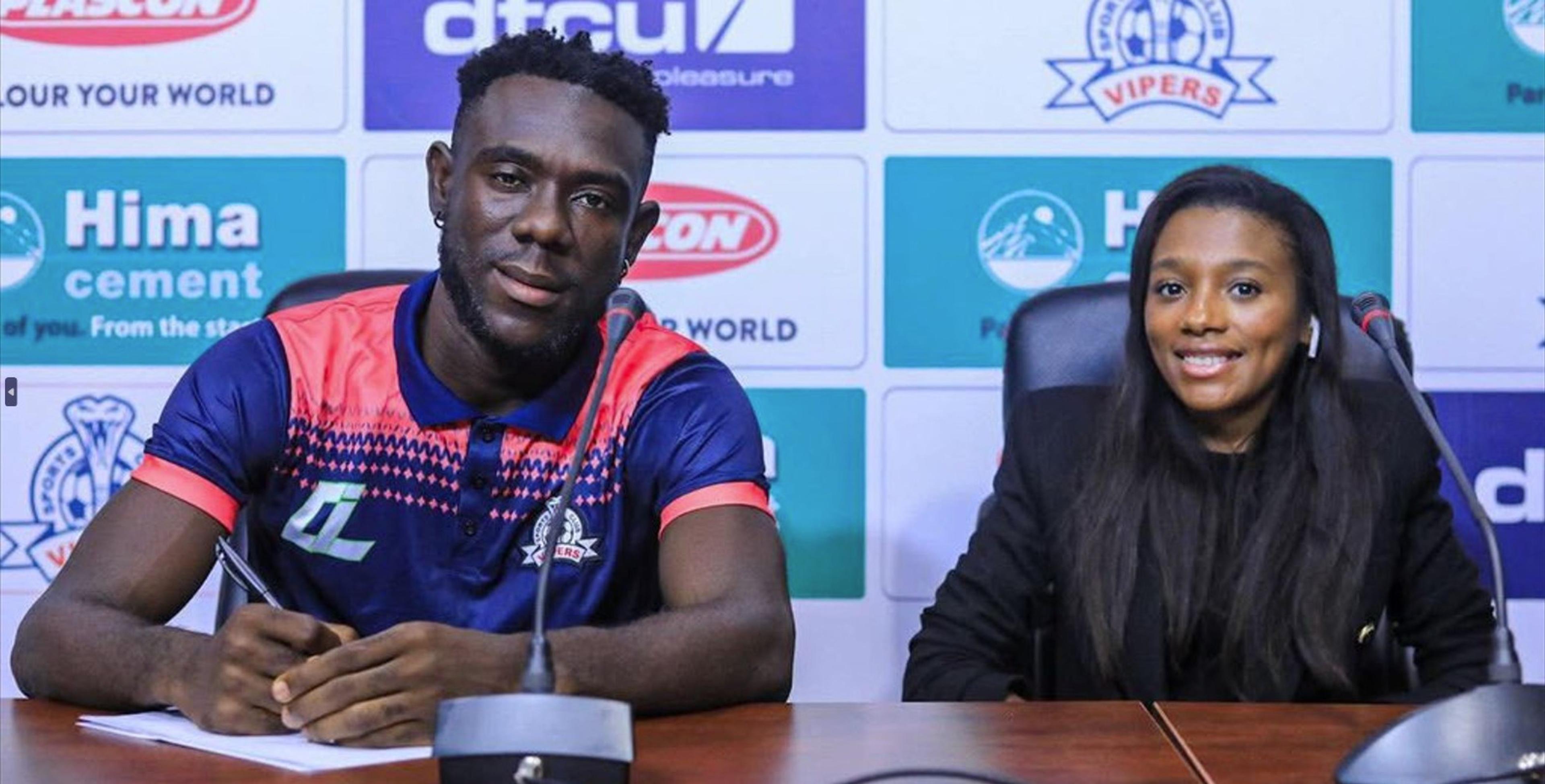 Vipers SC secure Liberian striker Mark Yallah on three-year deal