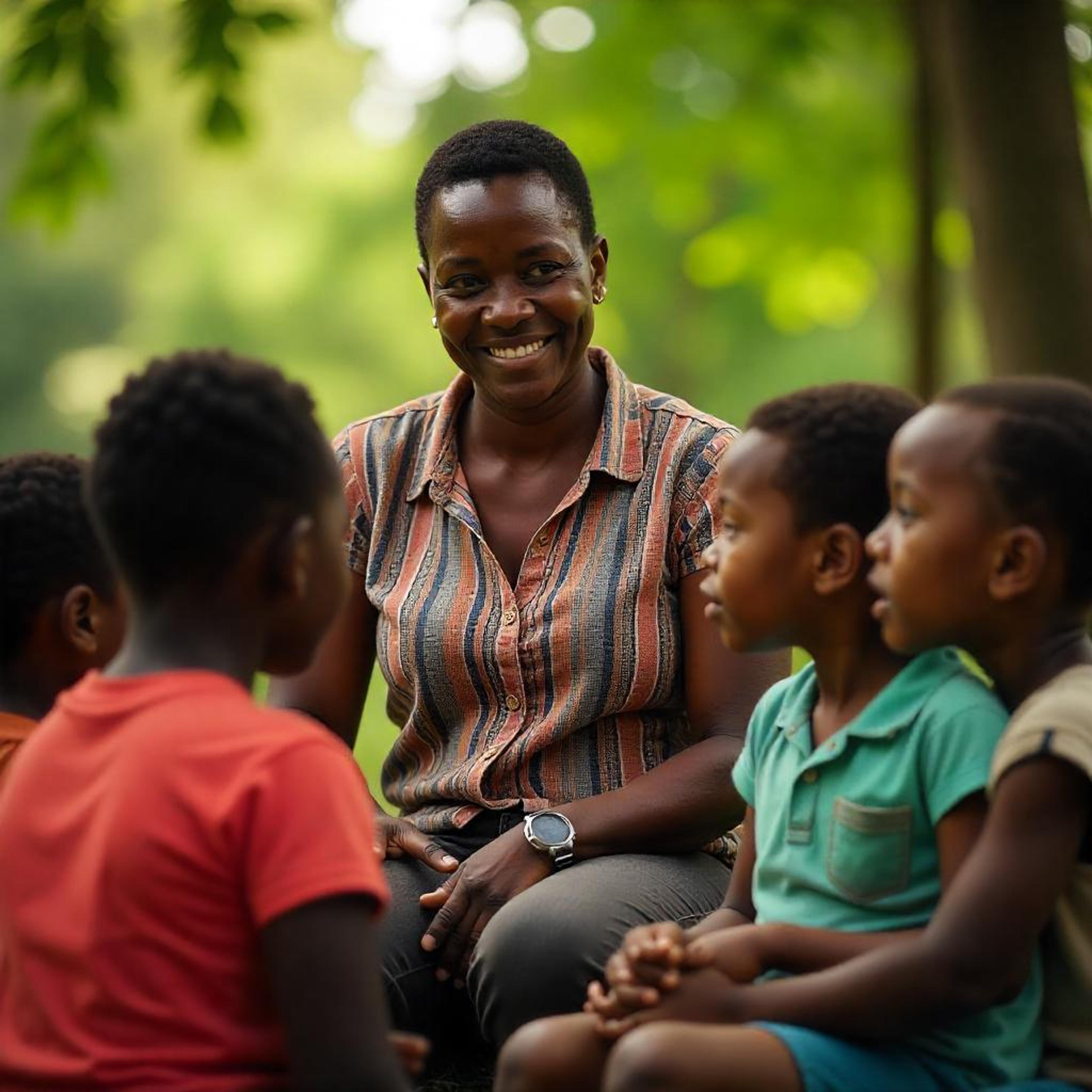 Nurturing children with a dark past