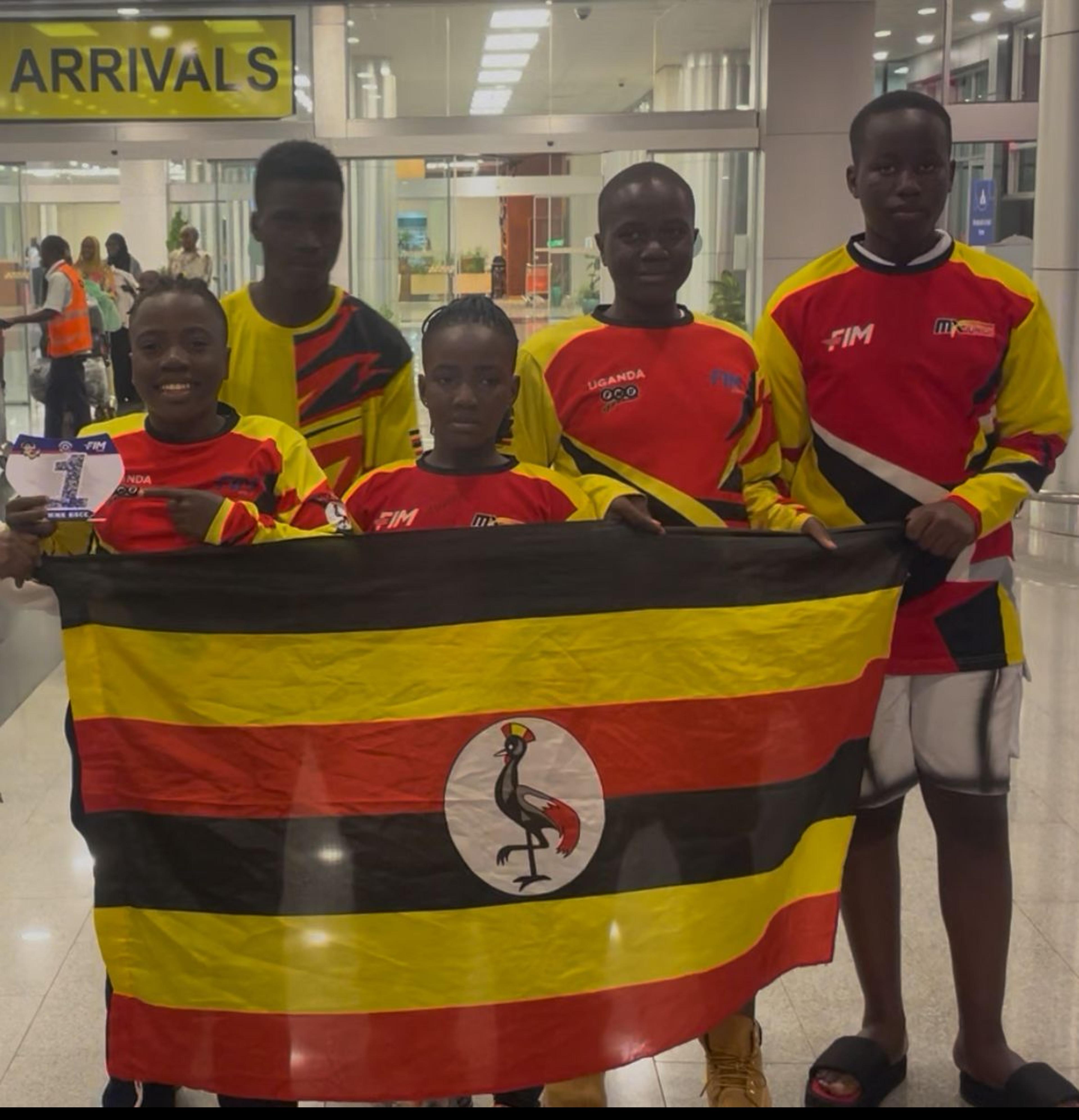 Makumbi siblings shine as team Uganda returns with Bronze from FIM Africa Motocross Championship