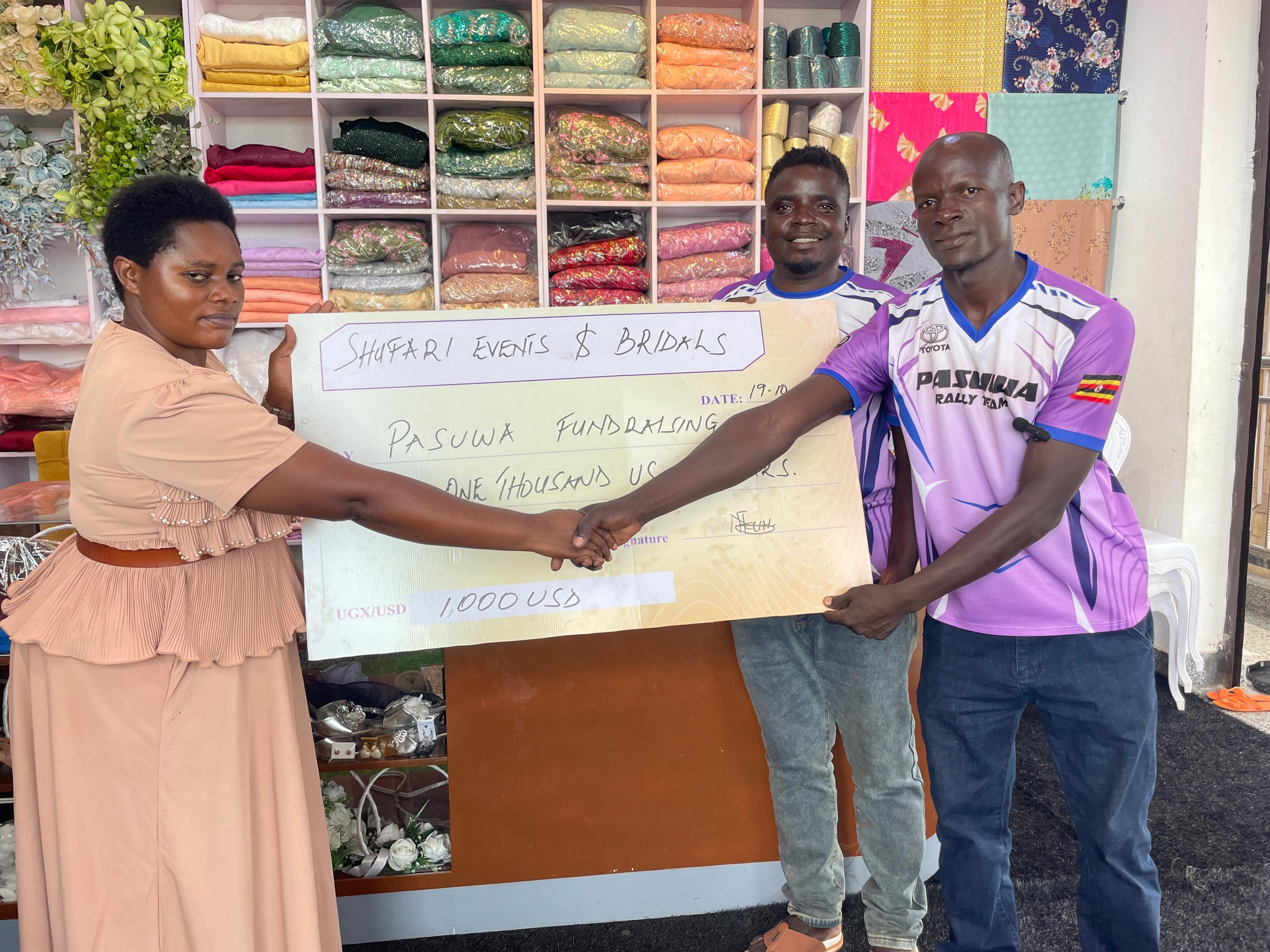Pasuwa’s 4WD dream gets Shs15M boost