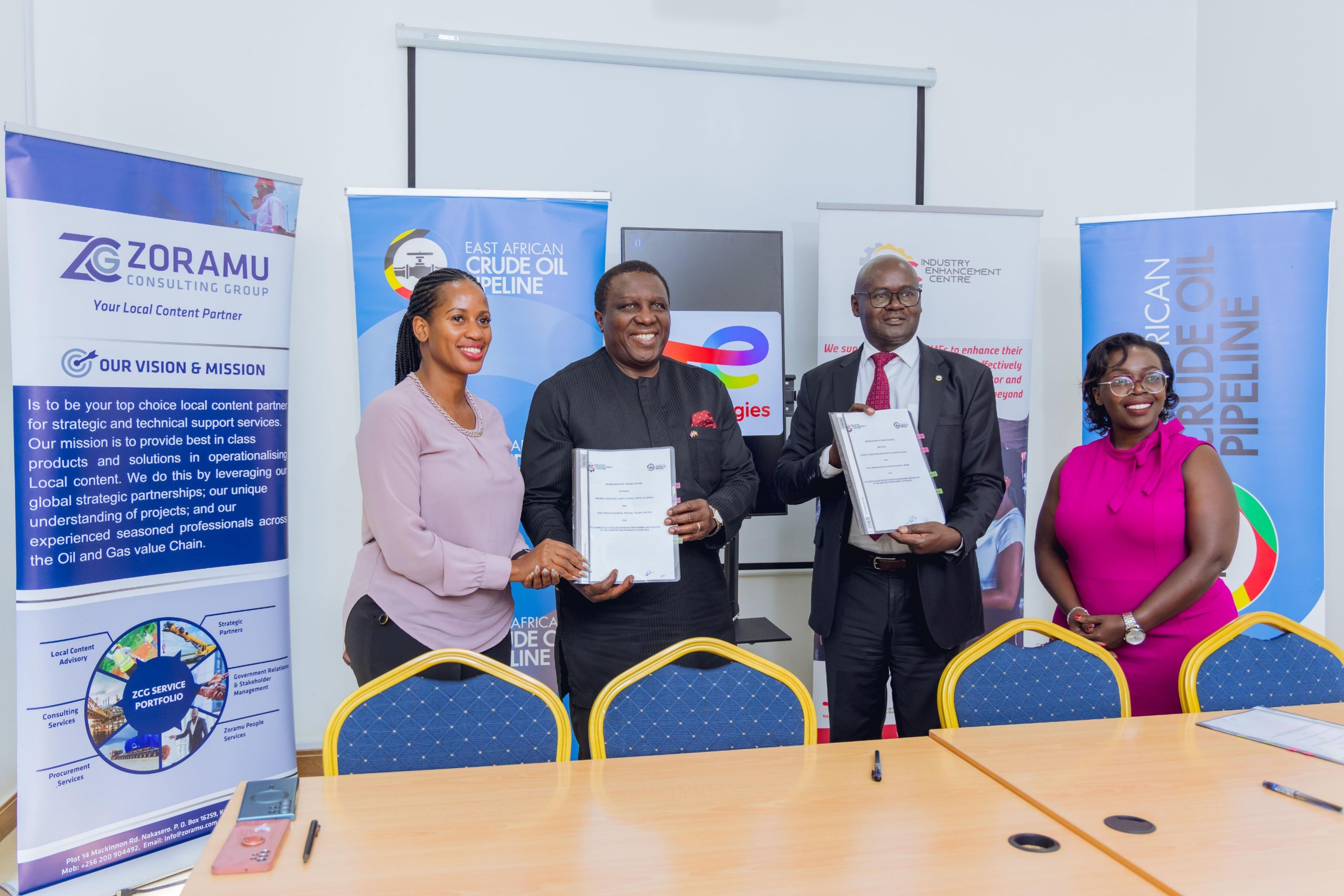 EACOP partners with IEC to address SME shortfalls