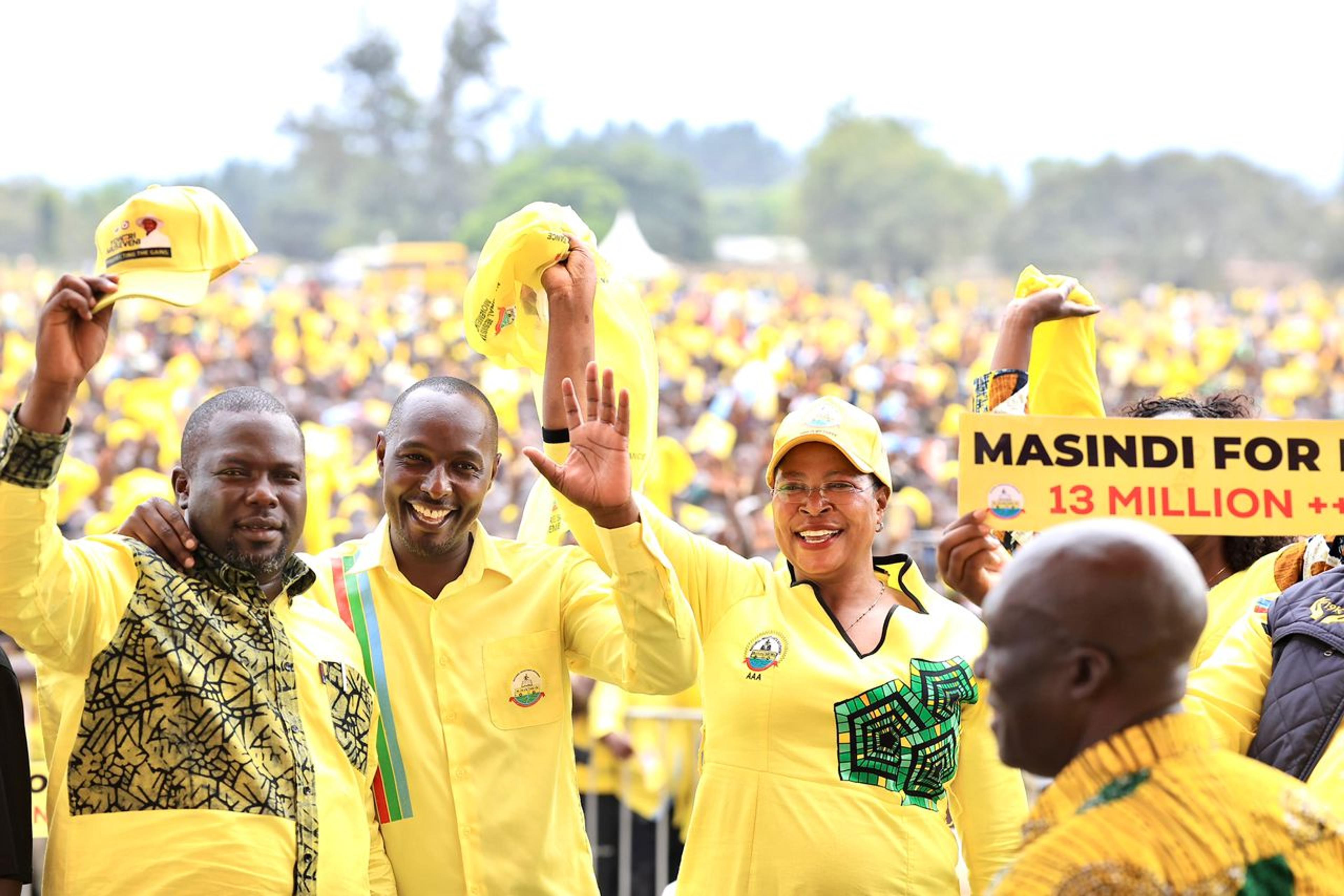 Speaker Anita Among urges Masindi residents to back NRM flag bearers