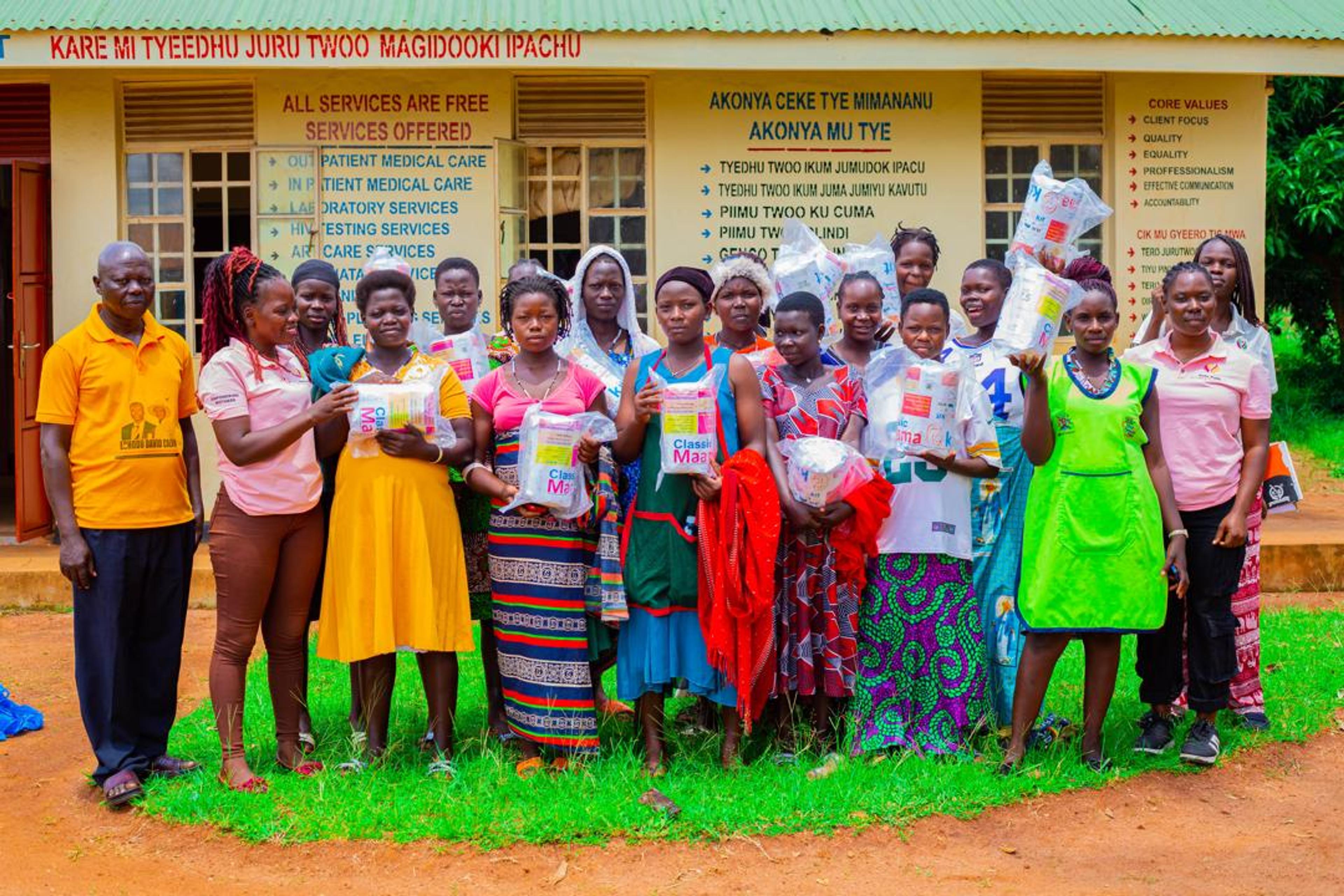 Abandoned by the fathers, teenage mothers in Kyatiri get a lifeline of mama kits and hope