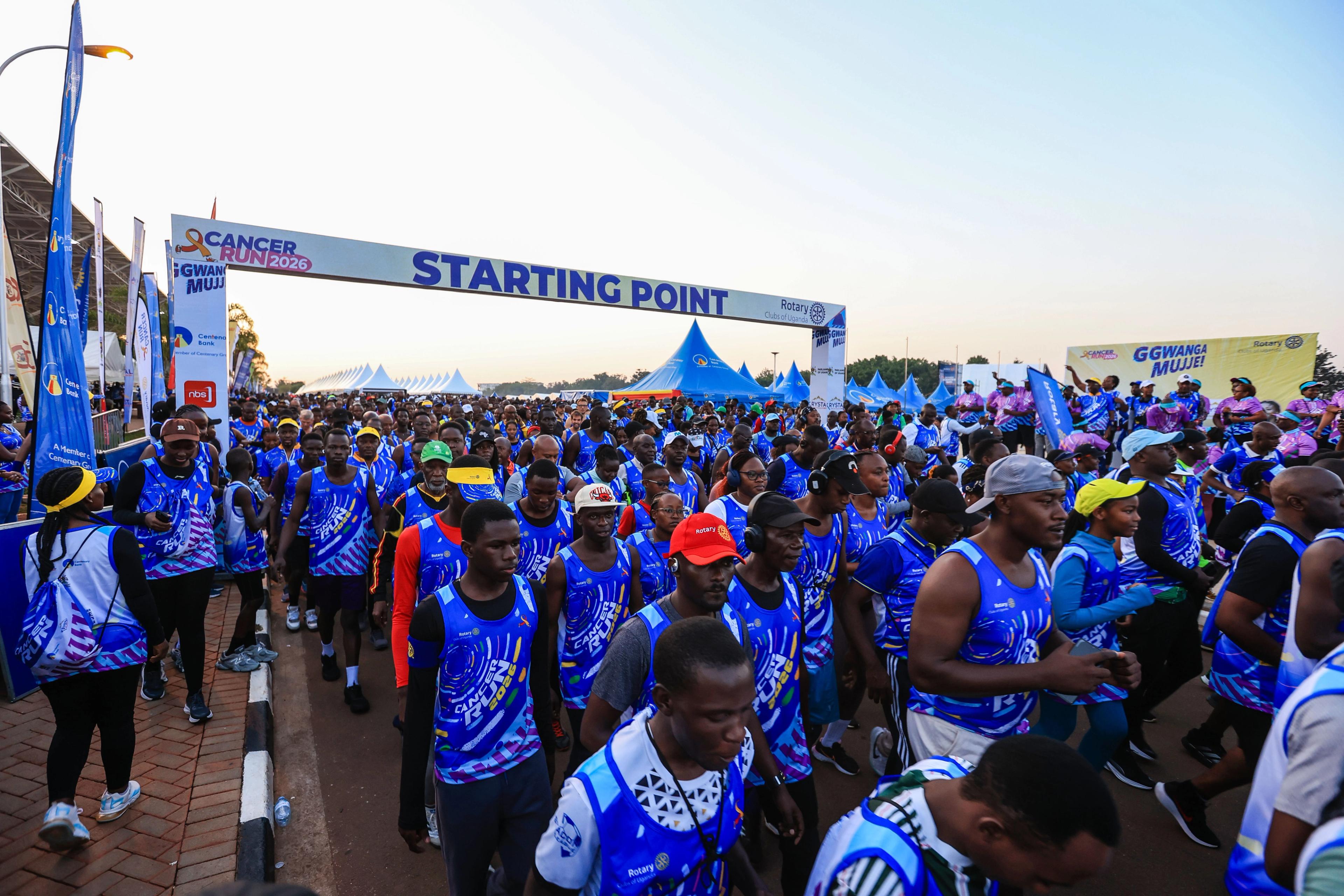 Kampala's Cancer Run turns 15, with a Radiotherapy Centre on the line