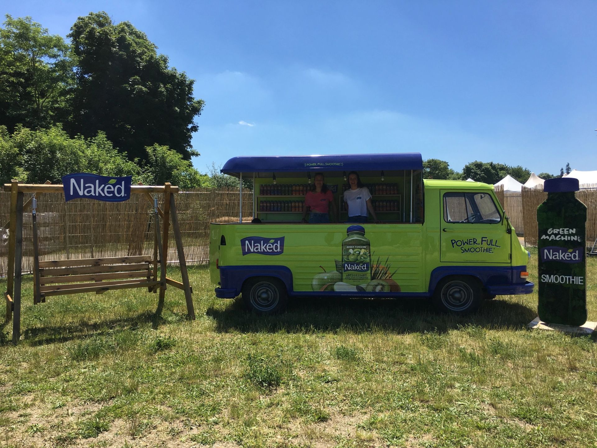 Camionnette Naked à We Love Green 