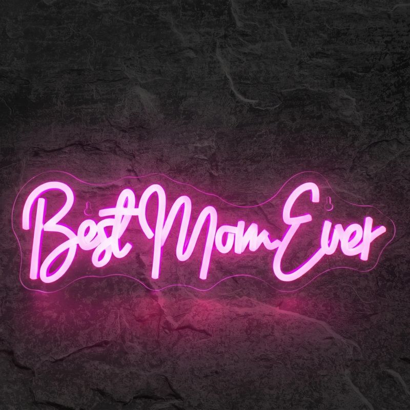 Néon Best Mom Ever - Néon personnalisé NeonStar
