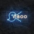 Miniature Néon Fantôme Halloween BOO - Néon personnalisé