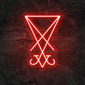Miniature Néon Sigil de Lucifer - Néon personnalisé