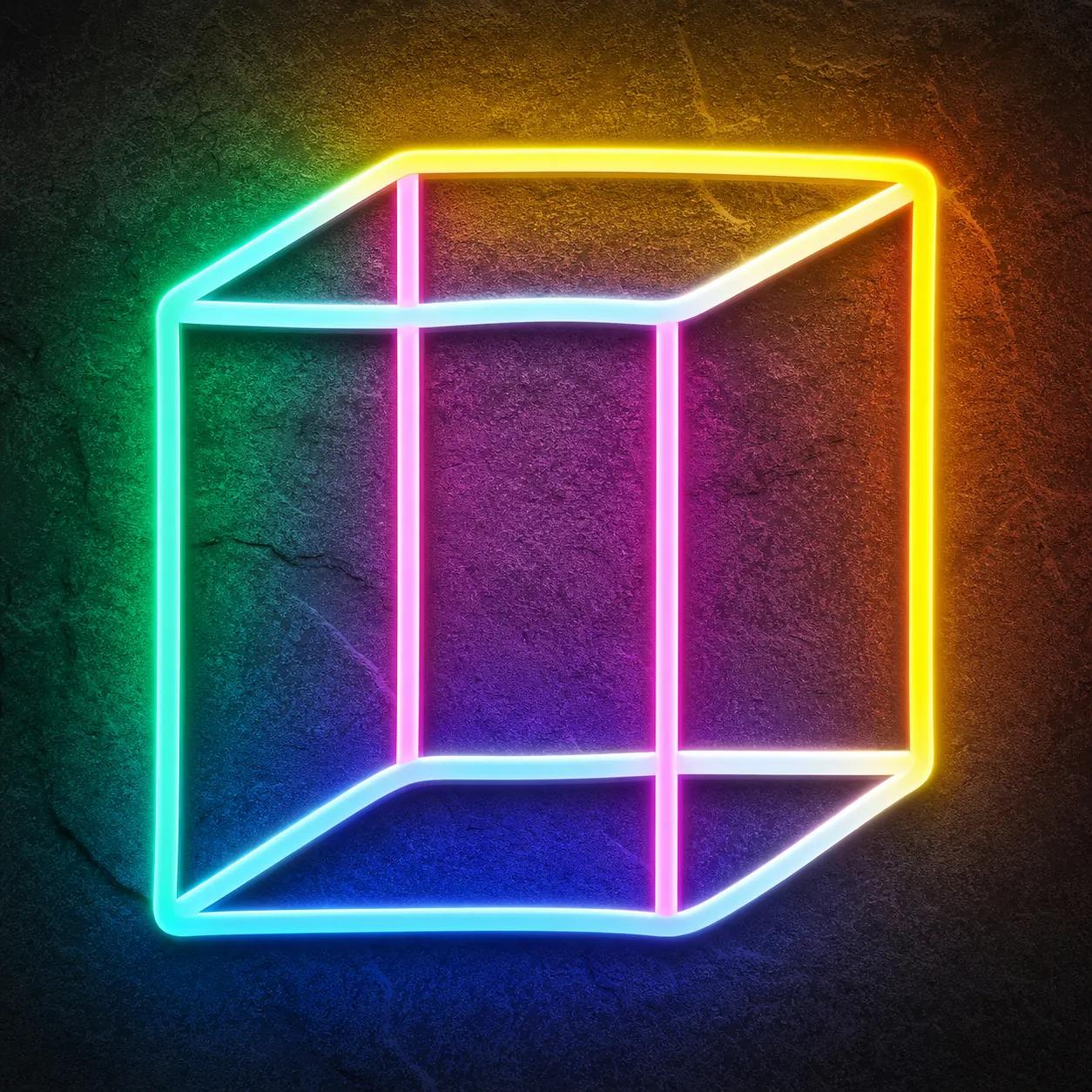 Néon Cube 3D - Néon personnalisé NeonStar