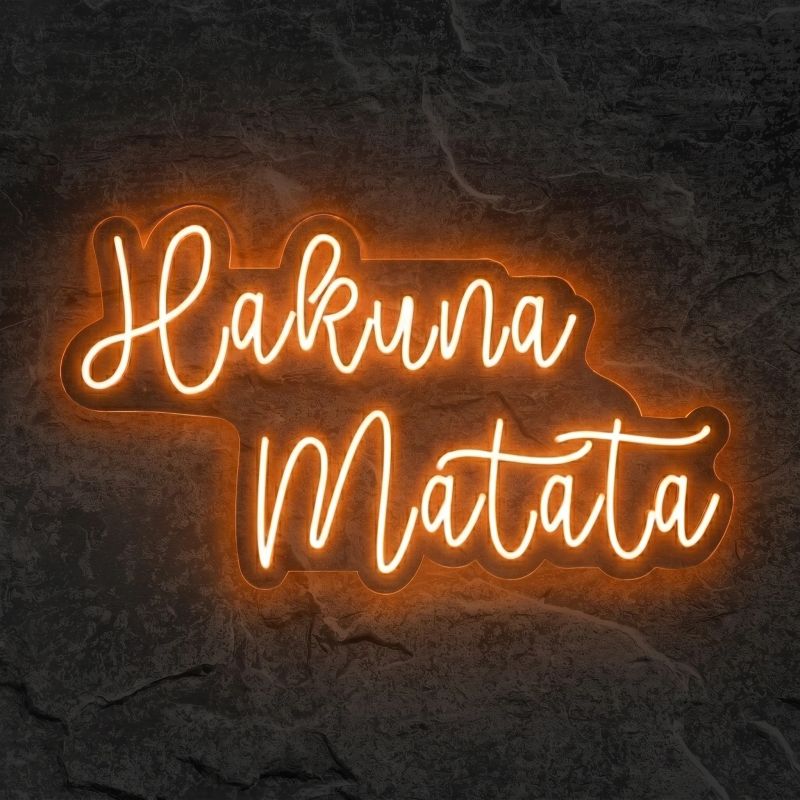 Néon Hakuna Matata - Néon personnalisé NeonStar