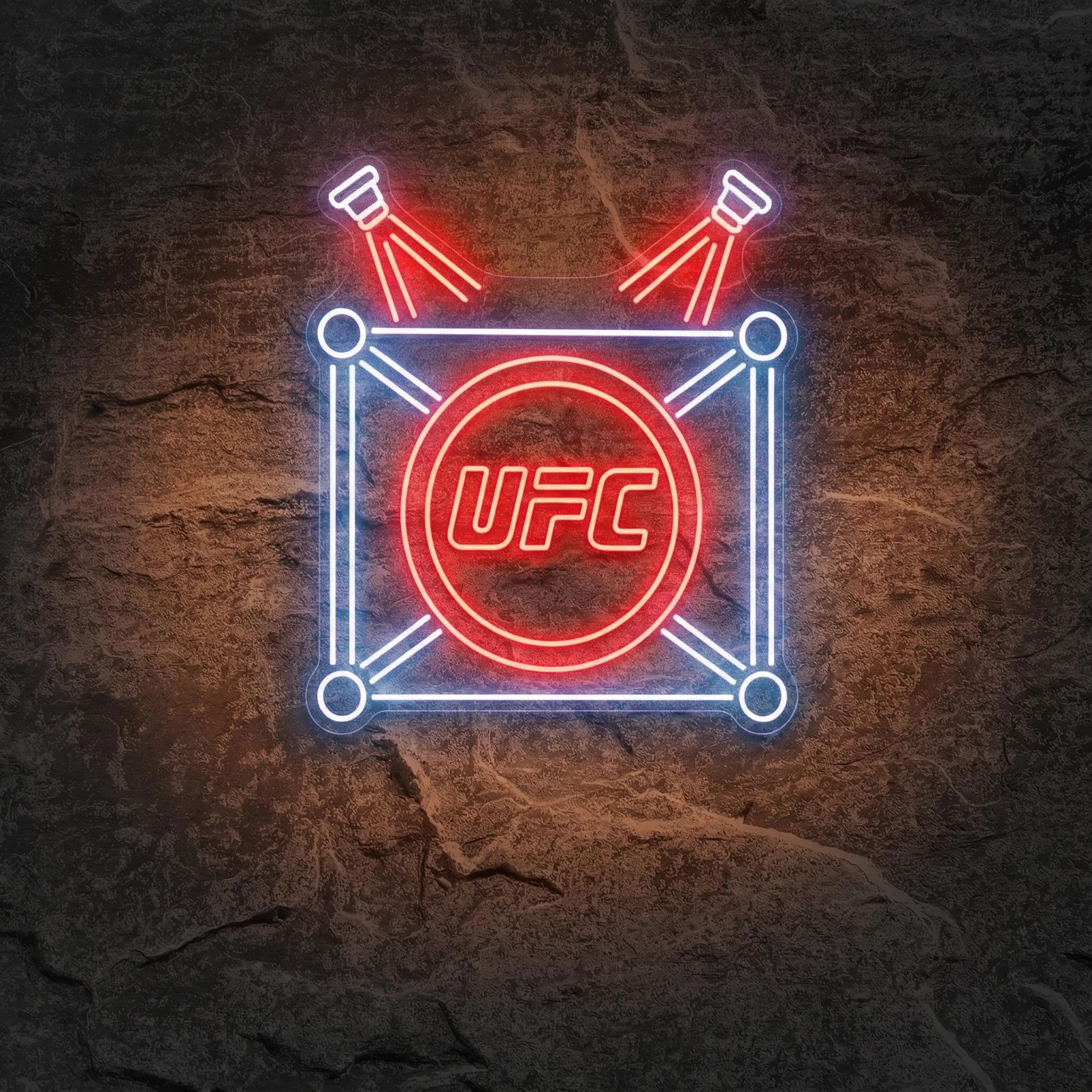 Néon Octogone UFC - Néon personnalisé NeonStar