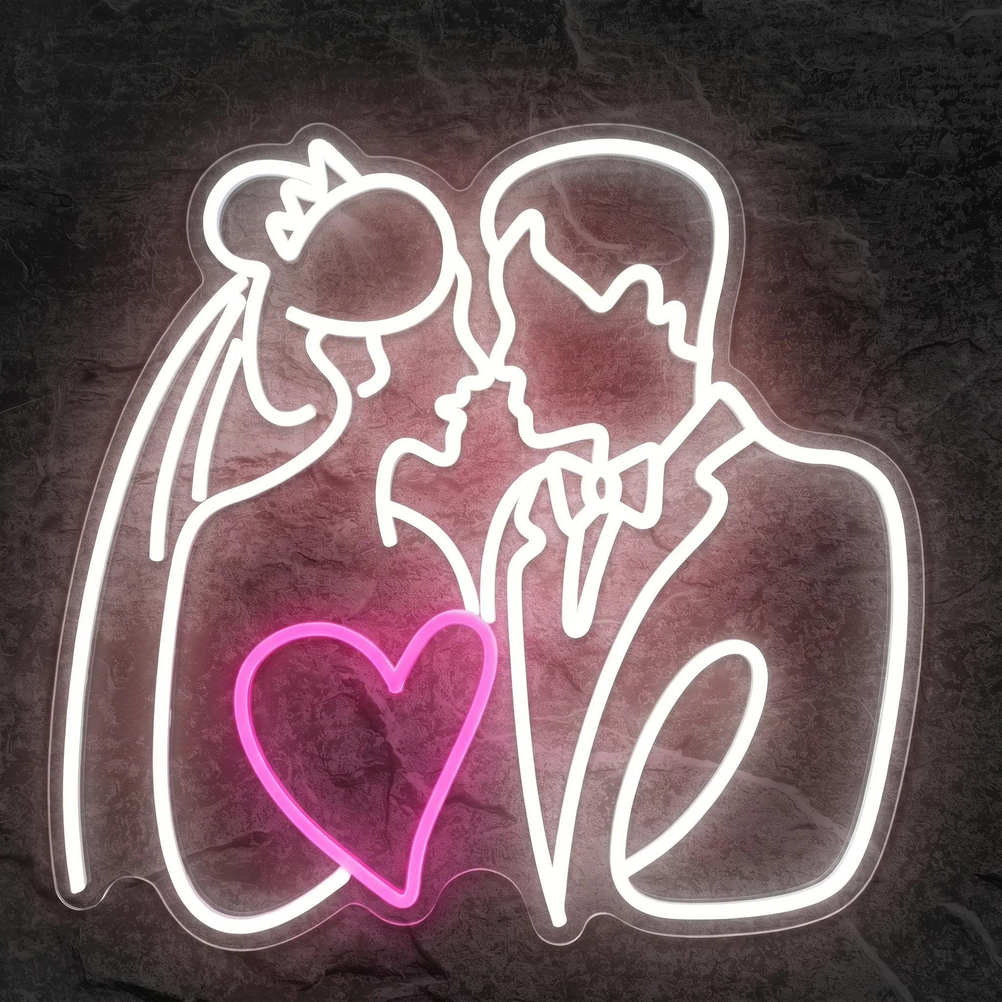 Néon Mari & Femme Love - Néon personnalisé NeonStar